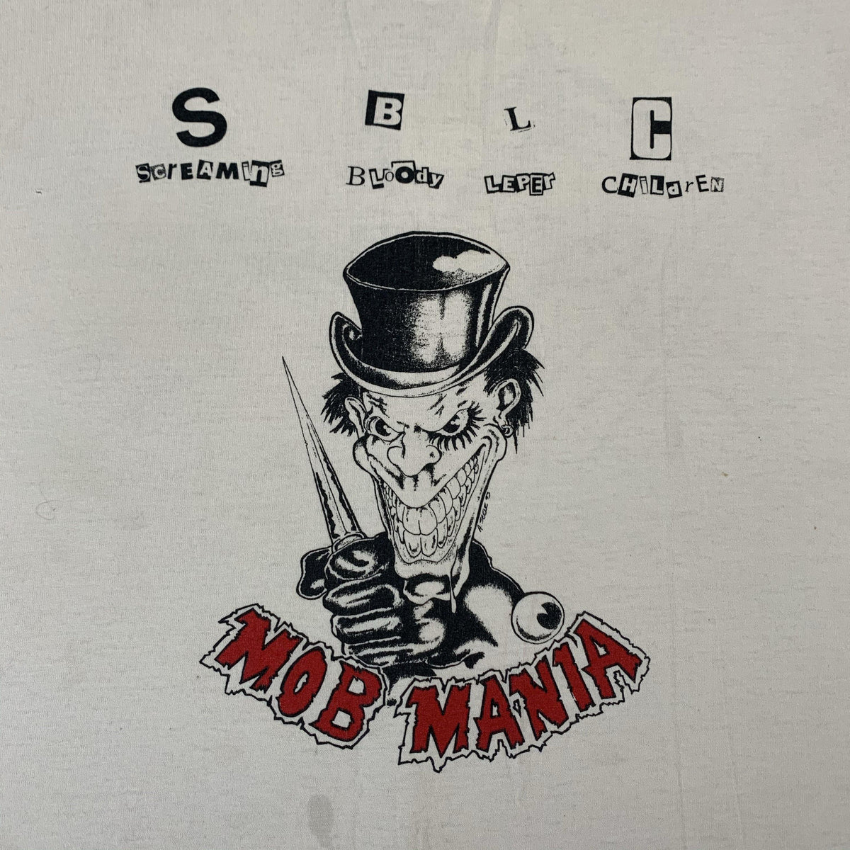 Vintage Screaming Bloody Leper Children “Mob Mania” T-Shirt - jointcustodydc