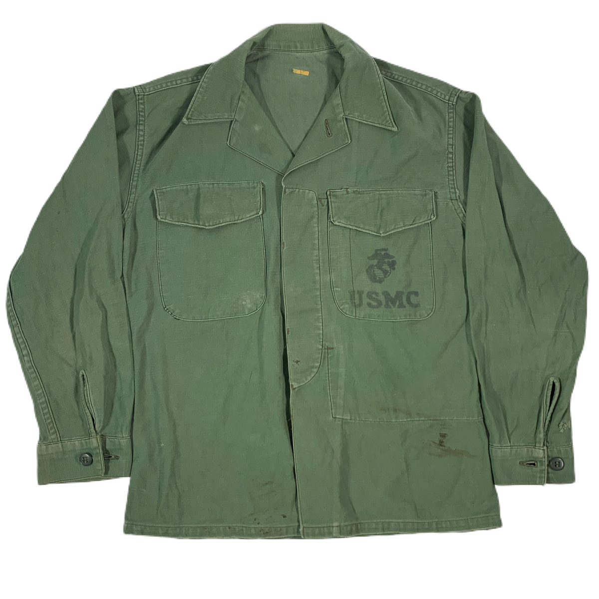 Vintage USMC &quot;P58&quot; Button Up Utility Shirt - jointcustodydc