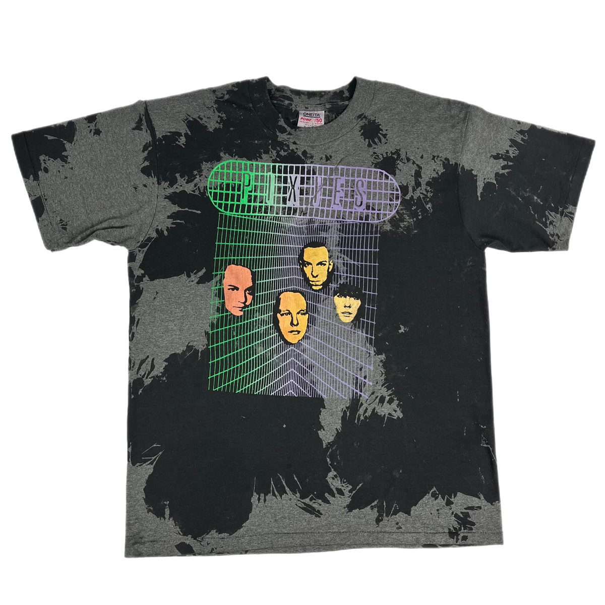 Vintage Pixies &quot;John Doe Bob Mould&quot; Fan Made Dyed T-Shirt