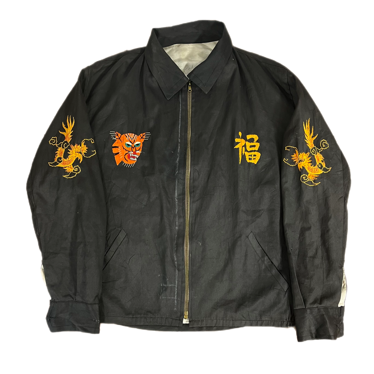 Vintage Vietnam War &quot;Vĩnh-Long &#39;67-&#39;68&quot; Tour Jacket