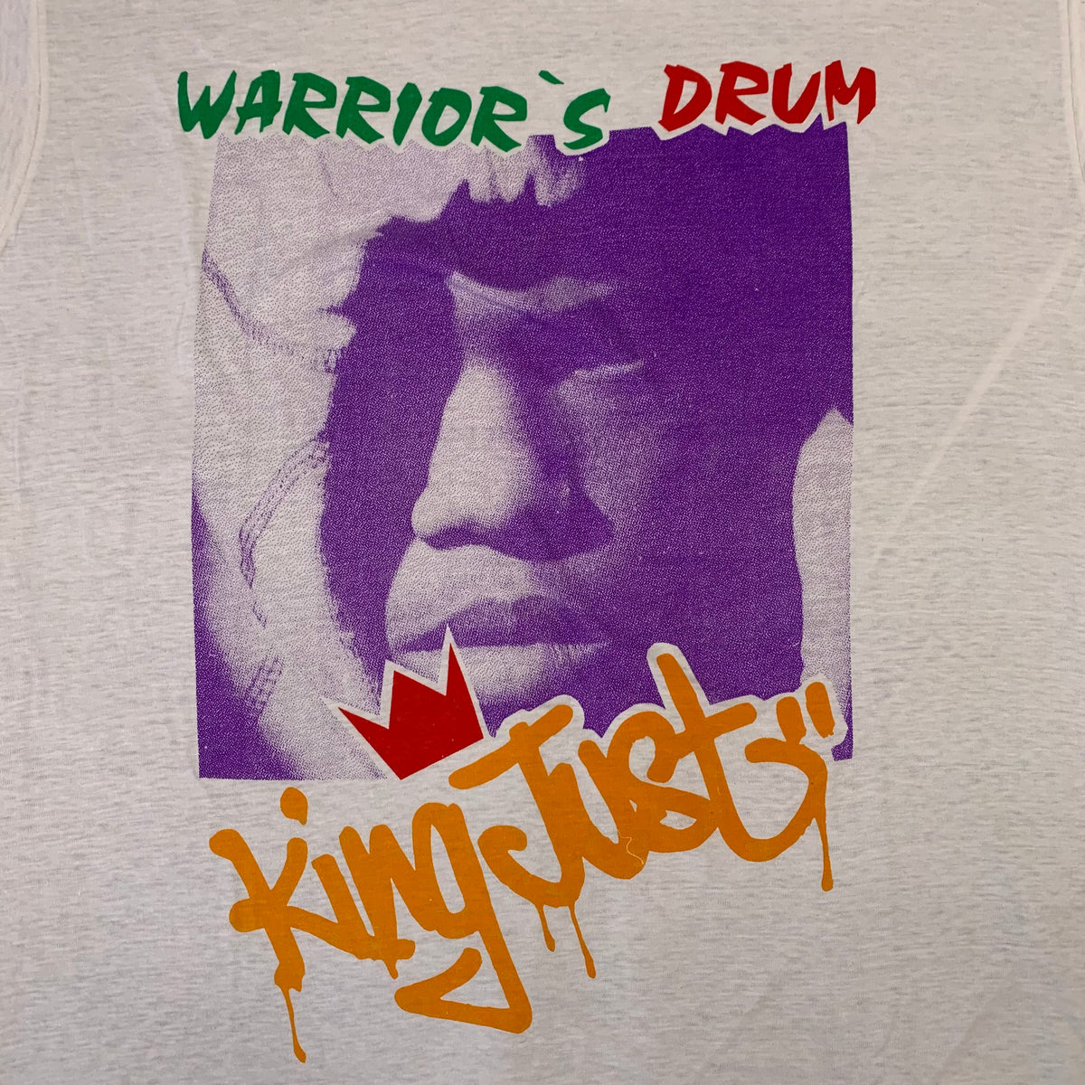 Vintage King Just &quot;Warrior&#39;s Drum&quot; T-Shirt