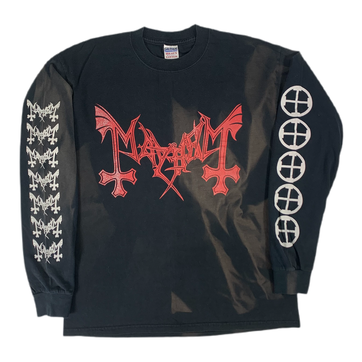 Vintage Mayhem &quot;Pure Norwegian Black Metal&quot; Long Sleeve Shirt