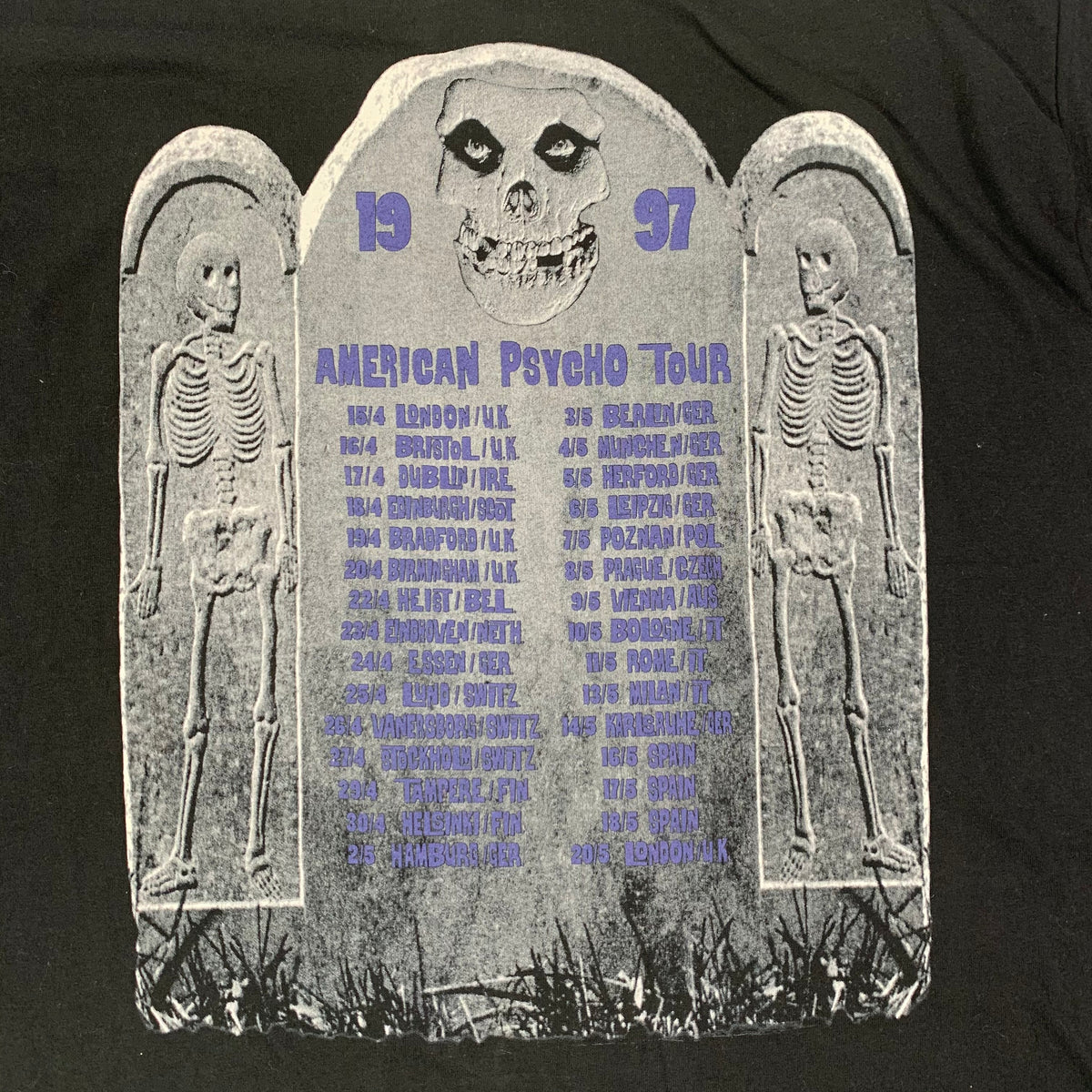 Vintage Misfits &quot;American Psycho&quot; T-Shirt