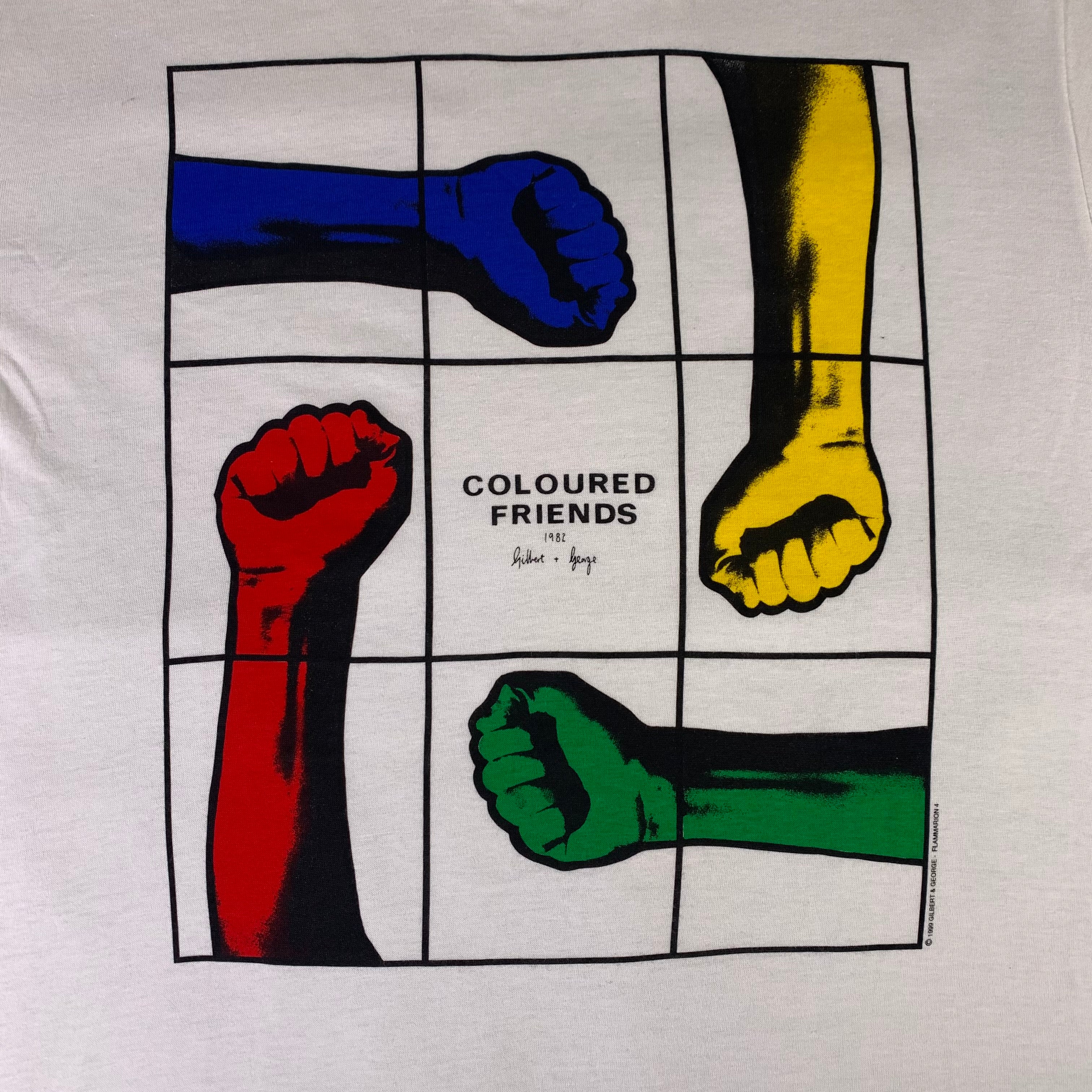 Fashion gilbert and george t shirt