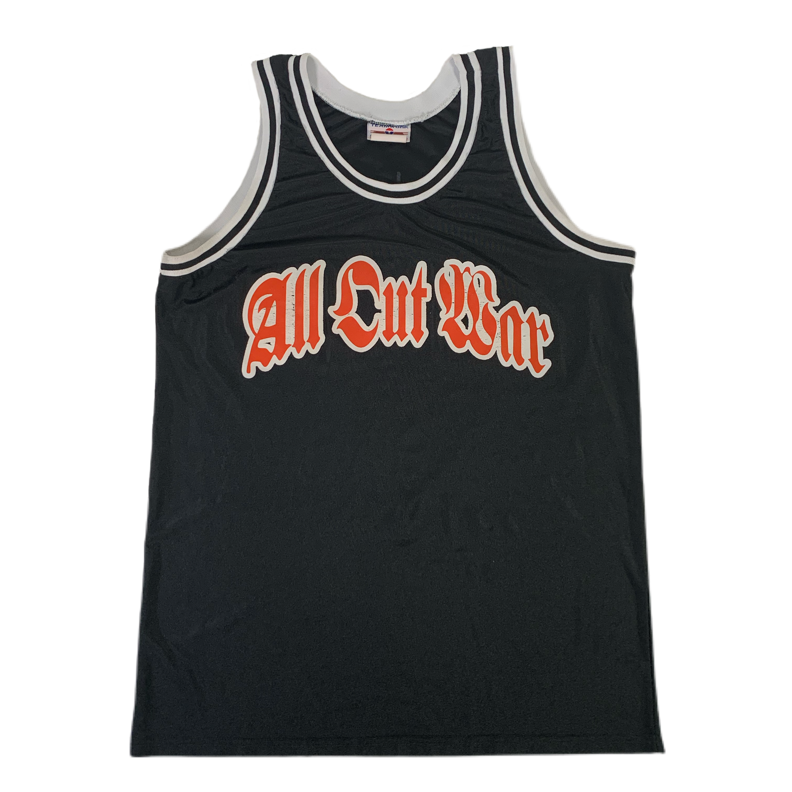 Vintage All Out War "NYHC" Basketball Jersey - jointcustodydc
