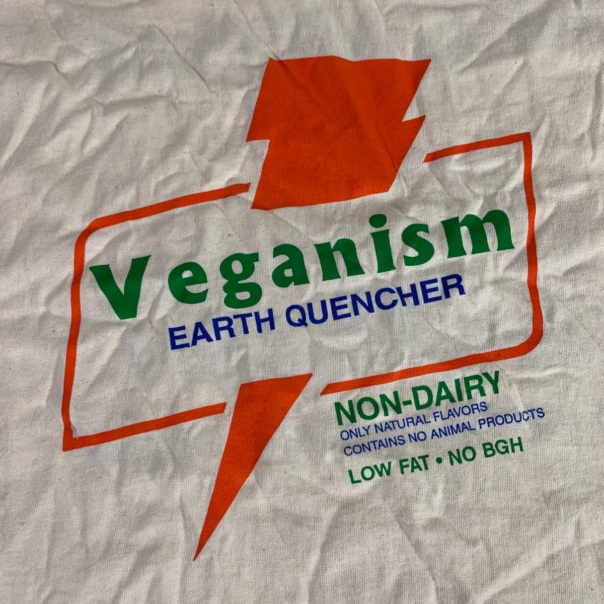Vintage Veganism &quot;Earth Quencher&quot; T-Shirt
