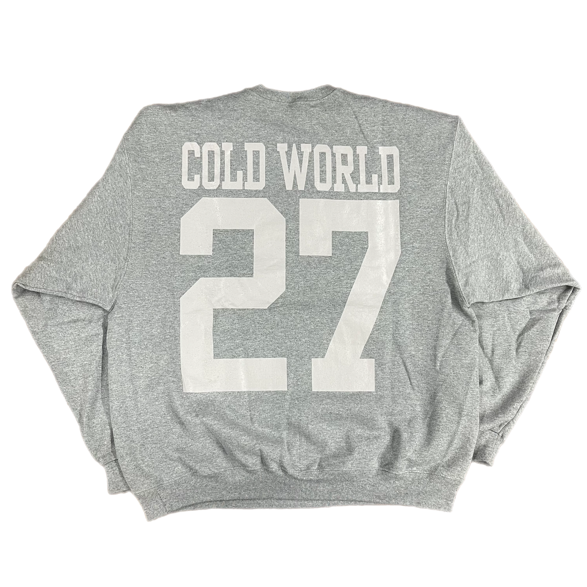 Cold World &quot;Helmet&quot; Crewneck Sweatshirt