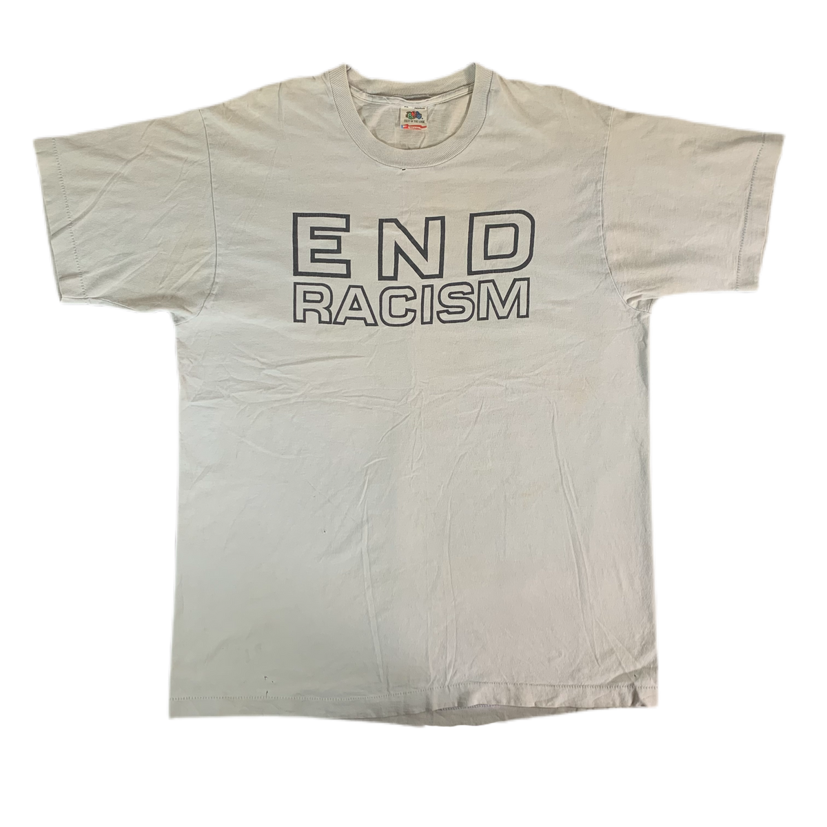 Vintage Down Side Records &quot;End Racism&quot; T-Shirt