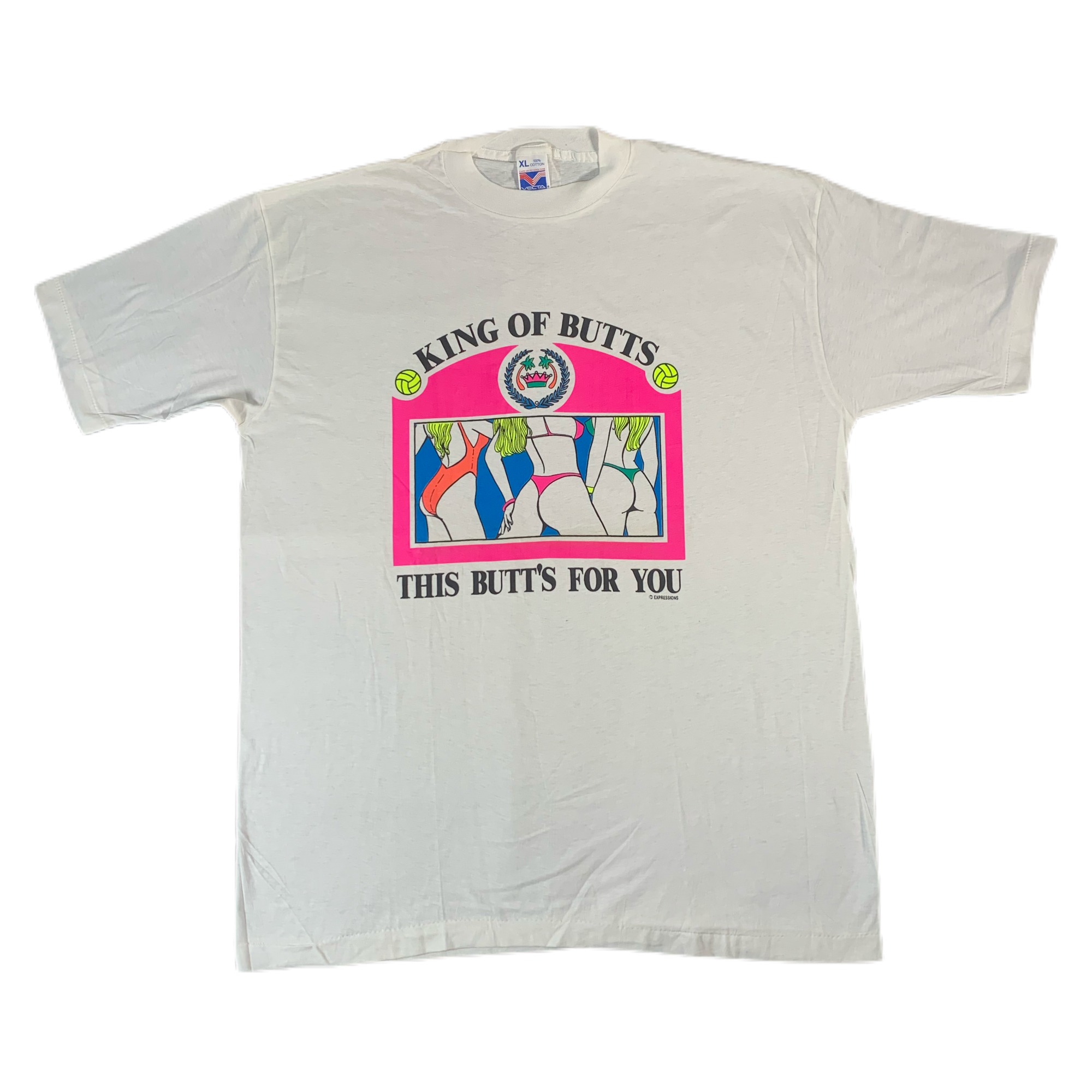 Vintage Volleyball “King Of Butts” T-Shirt - jointcustodydc