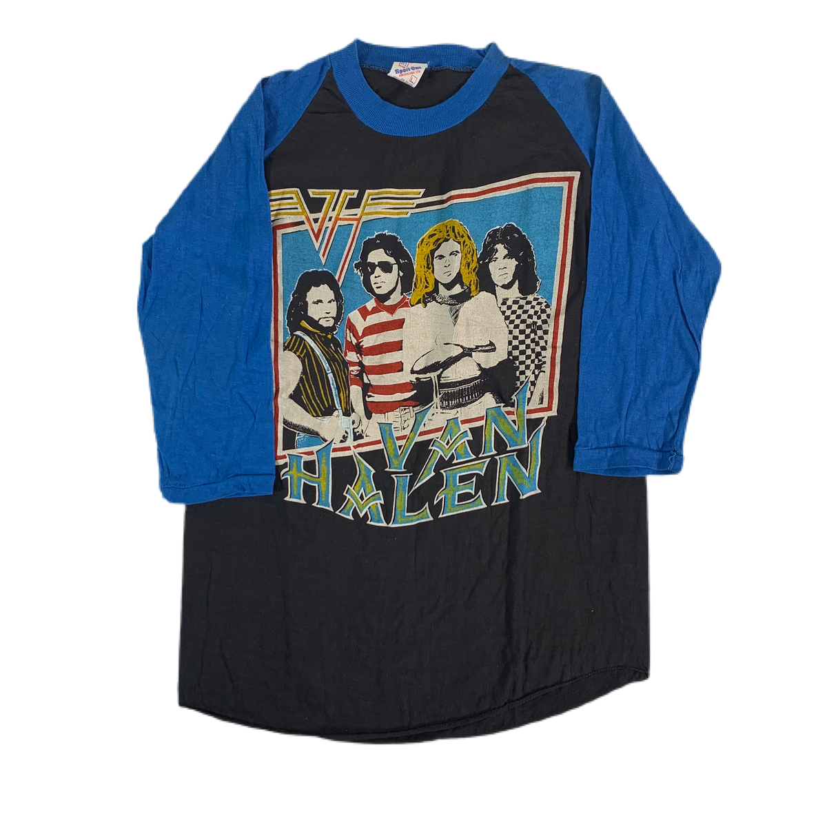 Vintage Van Halen &quot;Diver Down&quot; Raglan