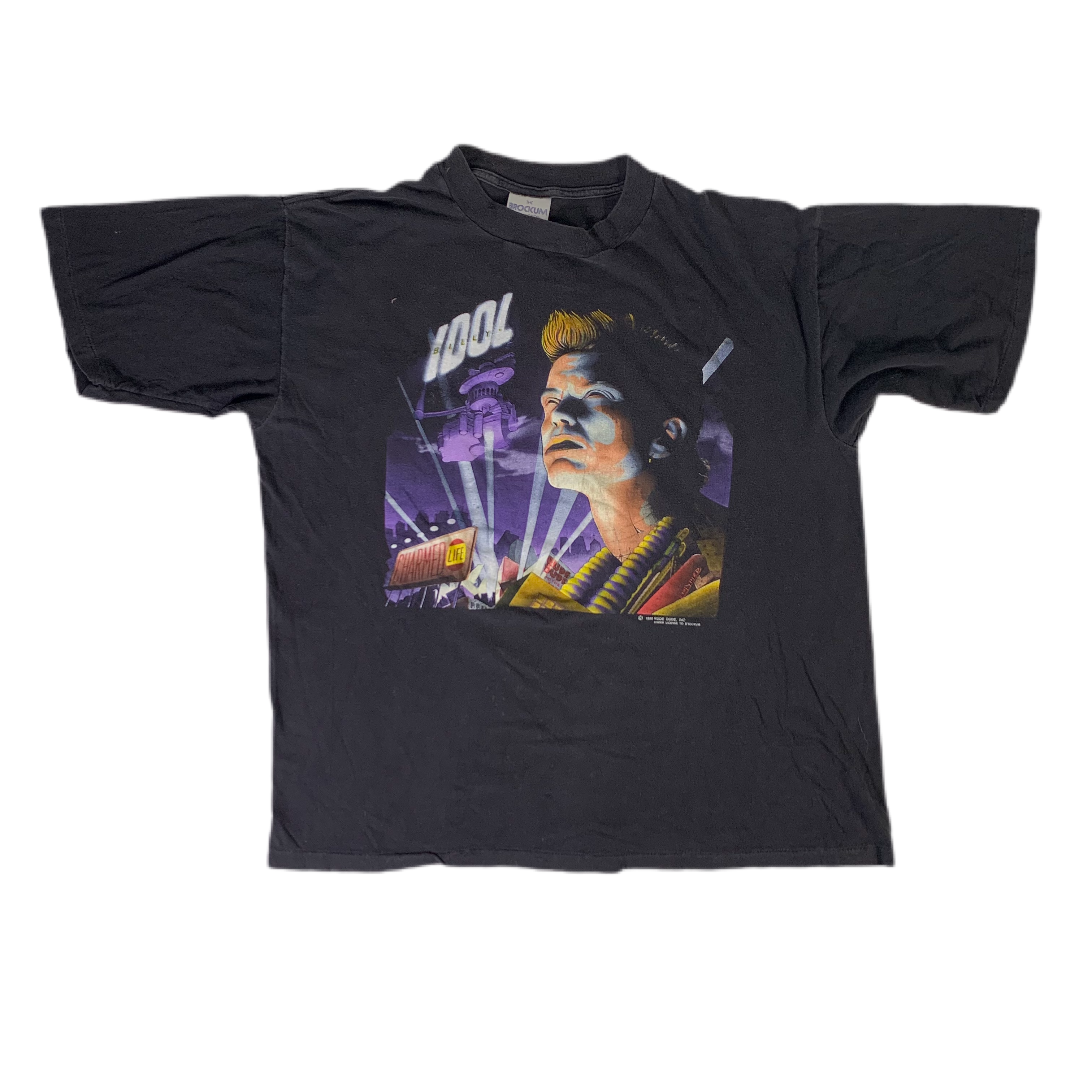 ビリー・アイドル Tシャツ ヴィンテージ L Charmed Life TOUR Vintage Billy Idol 