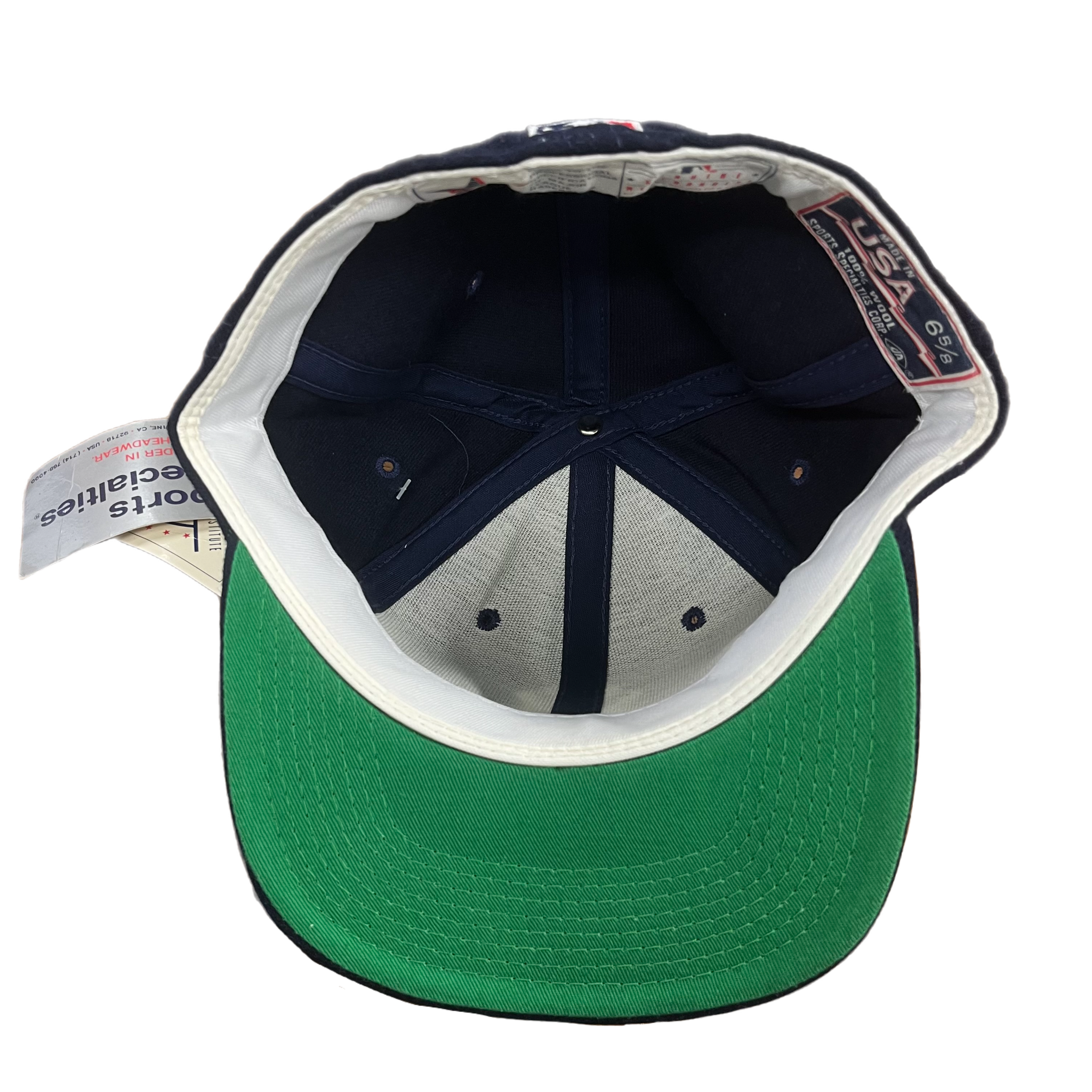 Vintage yankees hat green under brim Clearance