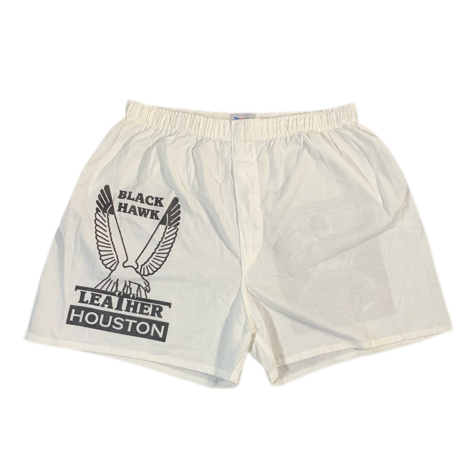 Vintage Black Hawk Leather Ripcord Houston “BDSM” Boxer Shorts - jointcustodydc
