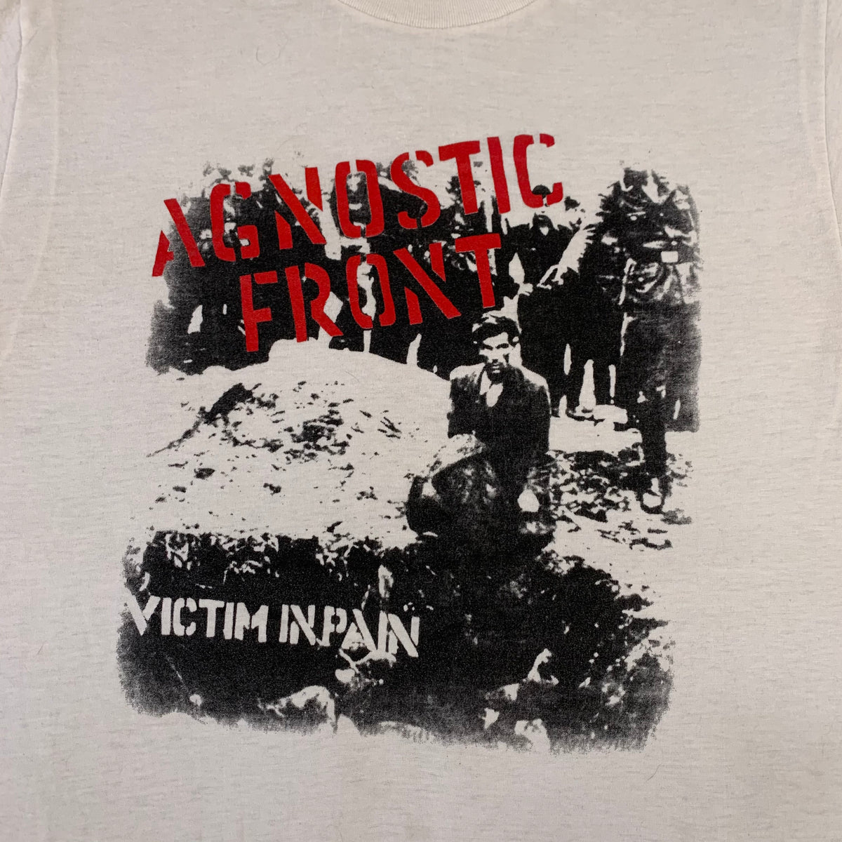 Vintage Agnostic Front &quot;Victim In Pain&quot; T-Shirt