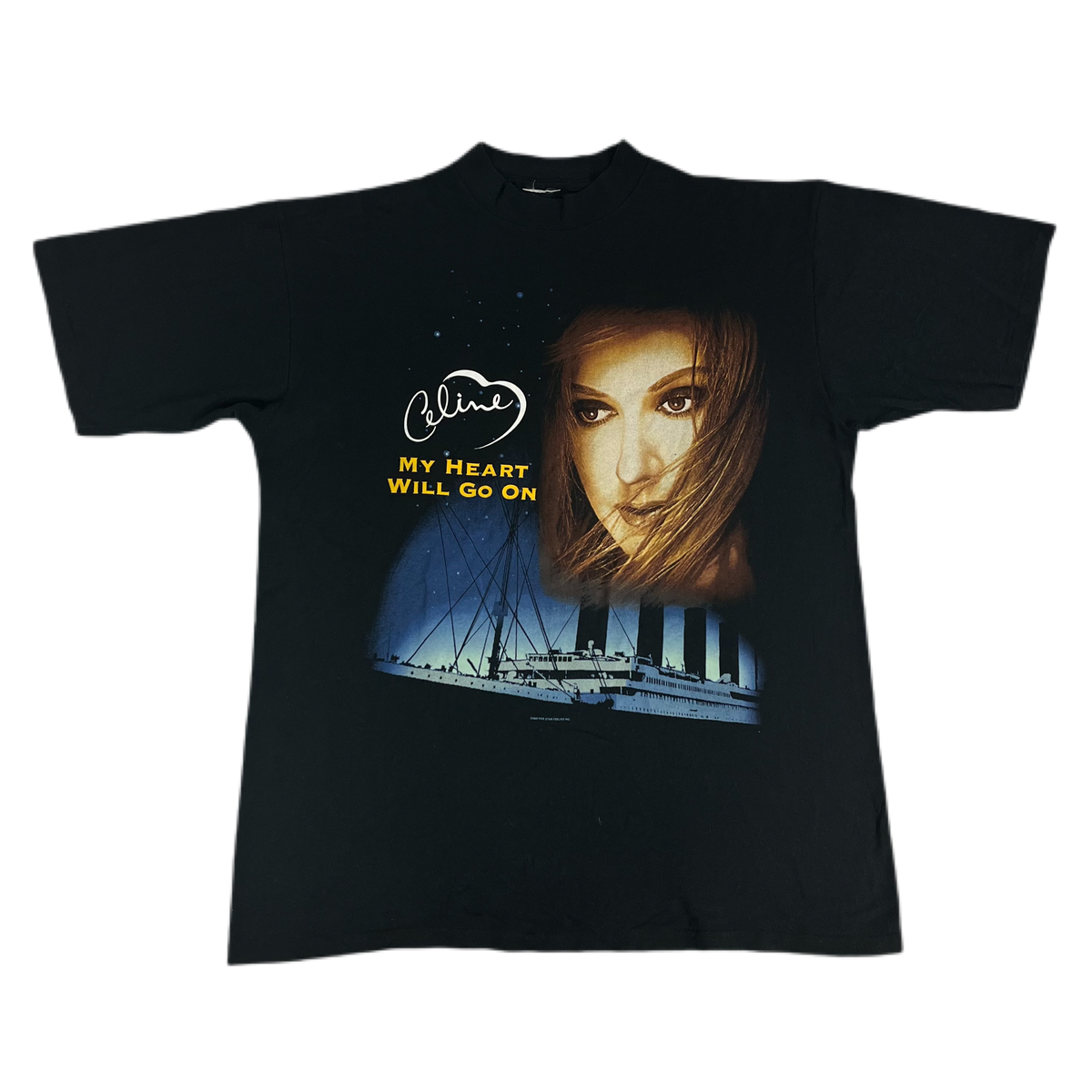 Vintage Celine Dion &quot;My Heart Will Go On&quot; T-Shirt