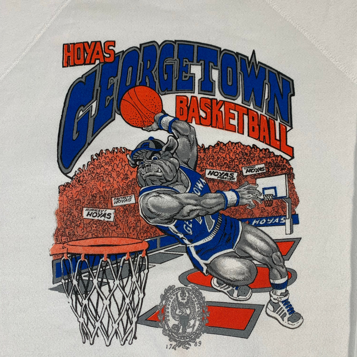 Vintage Georgetown &quot;Hoyas&quot; Crewneck Sweatshirt