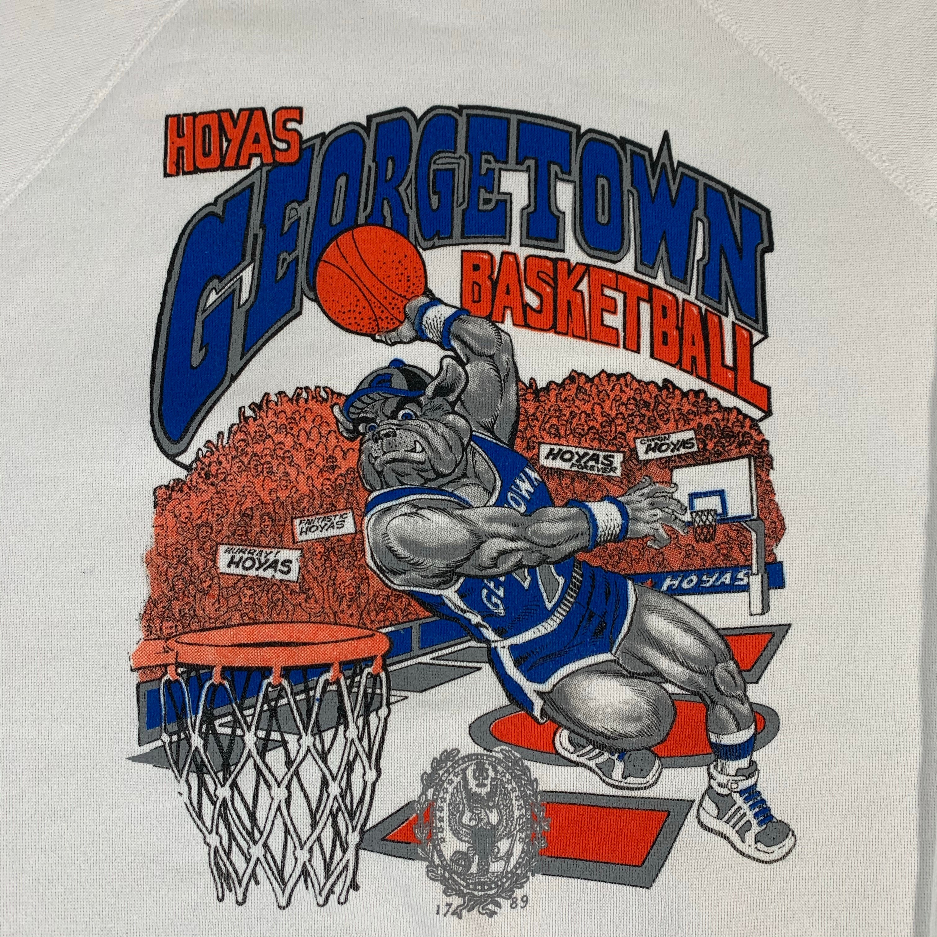 Vintage 90's Georgetown Basketball and still going Crewneck Sweatshirt