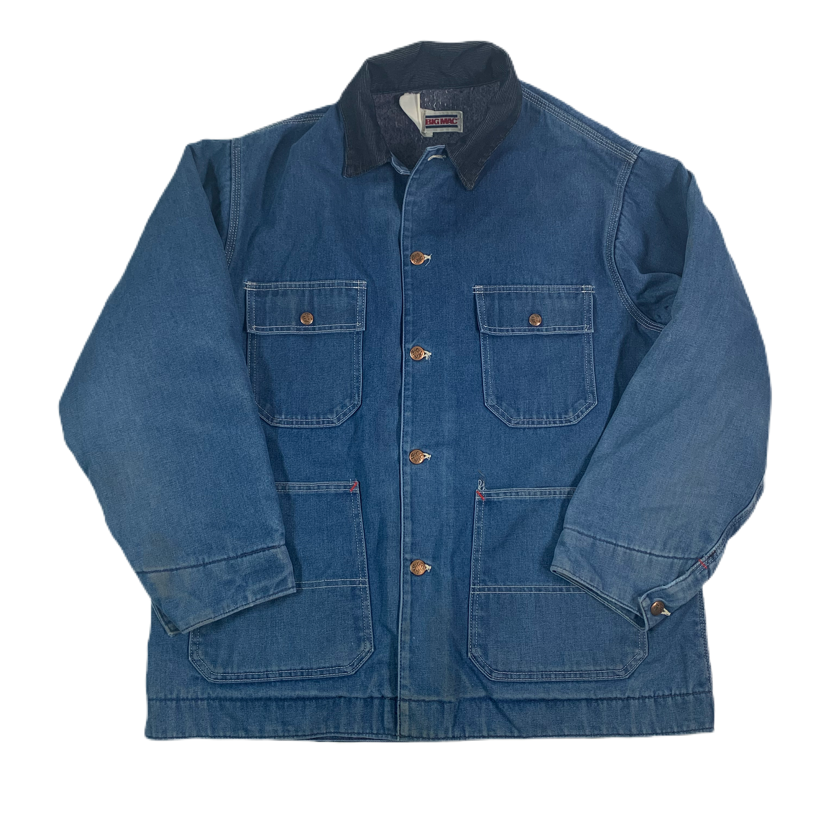 Vintage Big Mac “Railroad” Blanket Lined Chore Jacket - jointcustodydc