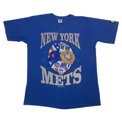 Vintage 1998 New York NY Mets TSHIRT from Starter - L – Rad Max