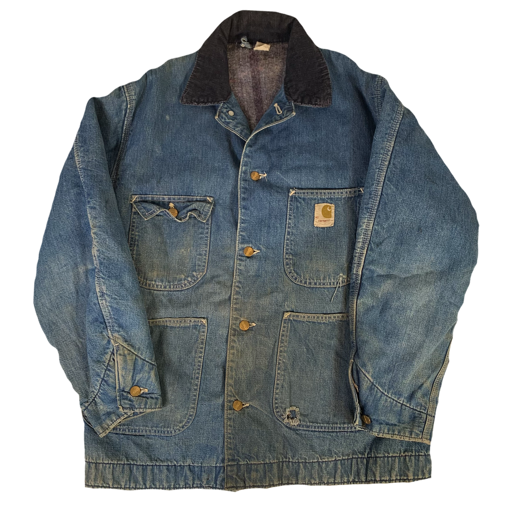VINTAGE Carhartt DENIM BANNER 絵画