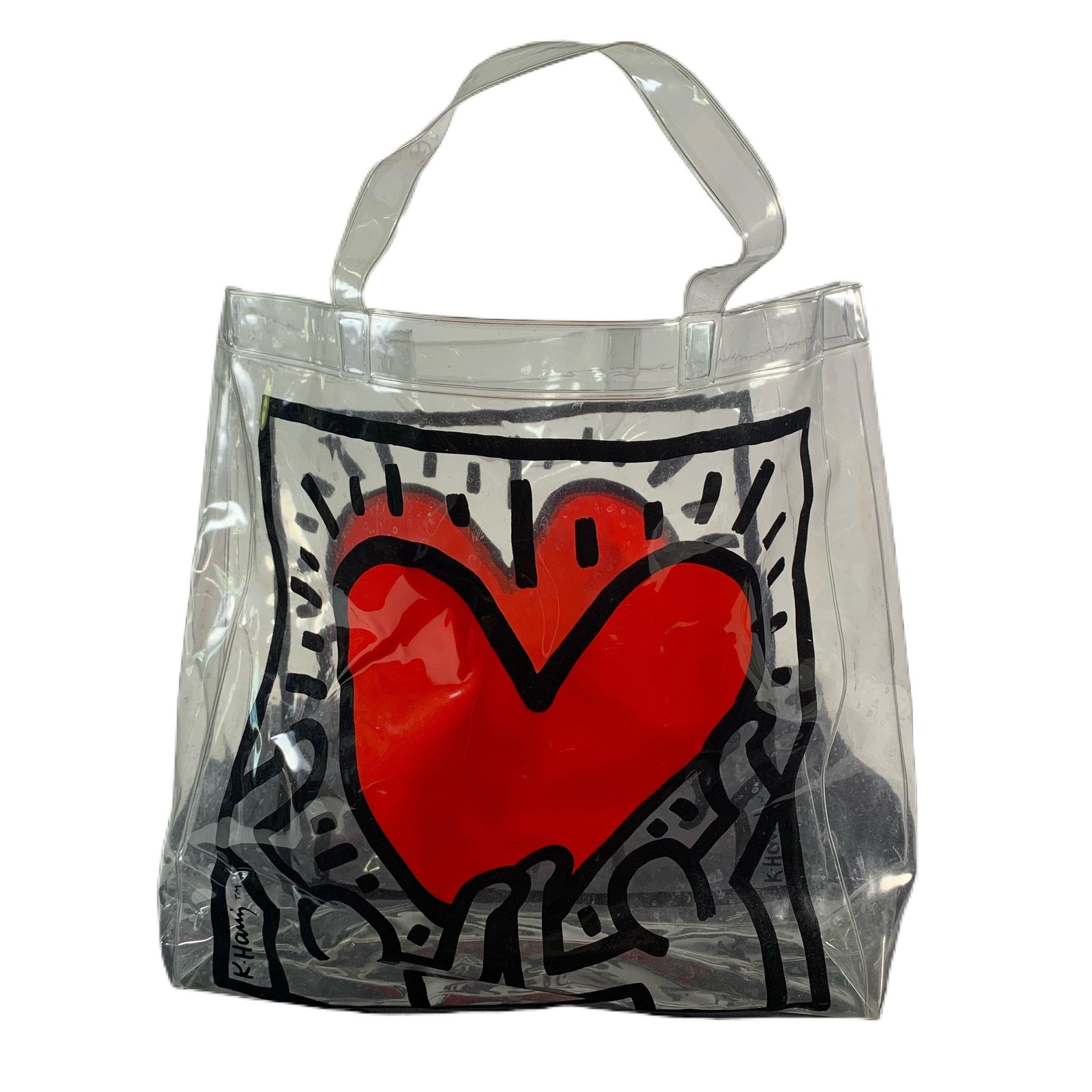 Vintage Keith Haring "Clear" Tote Bag - jointcustodydc
