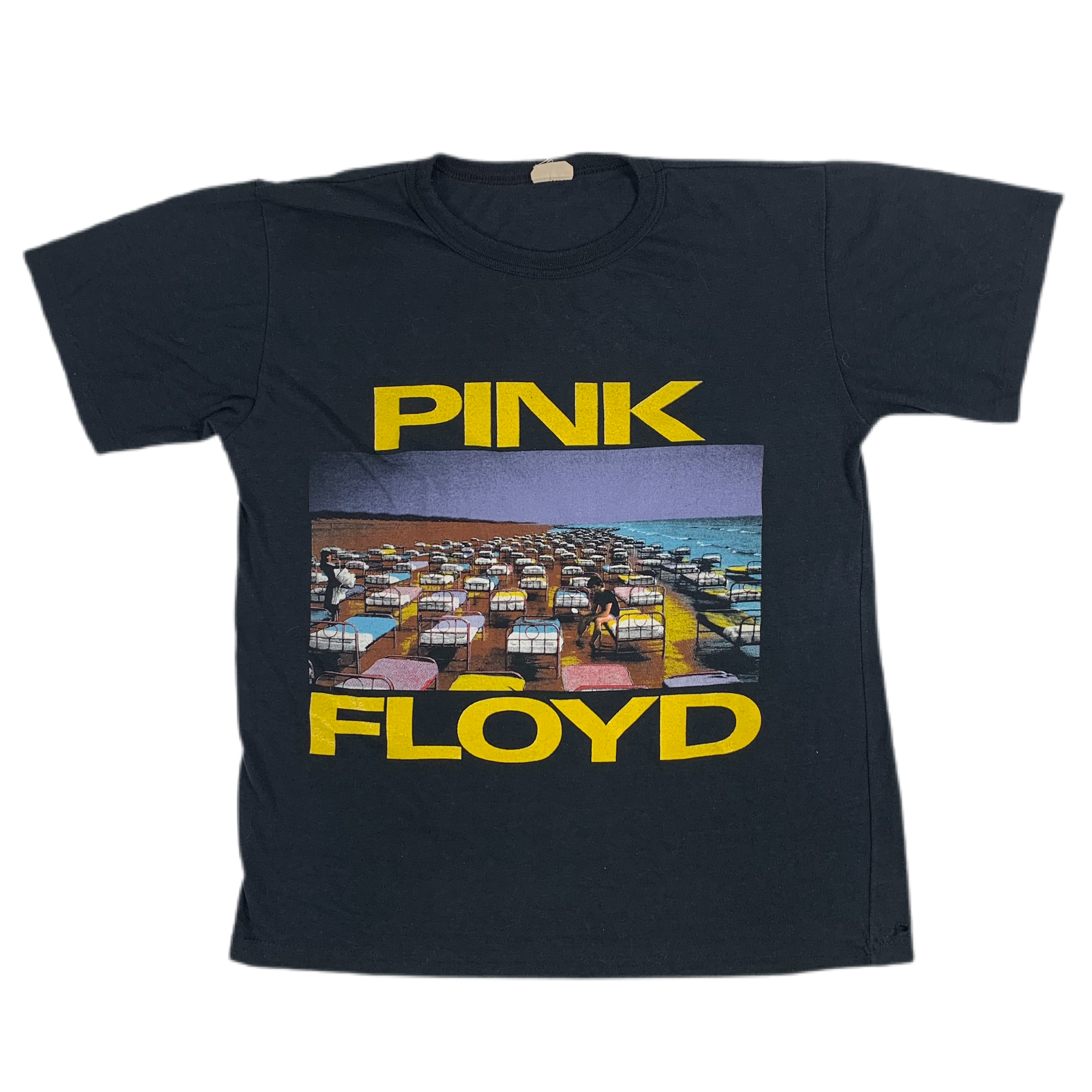 ミュージシャン 1987 Pink Floyd Promotional Baseball T Pink Floyd Japan Vintage Concert Baseball T-Shirt