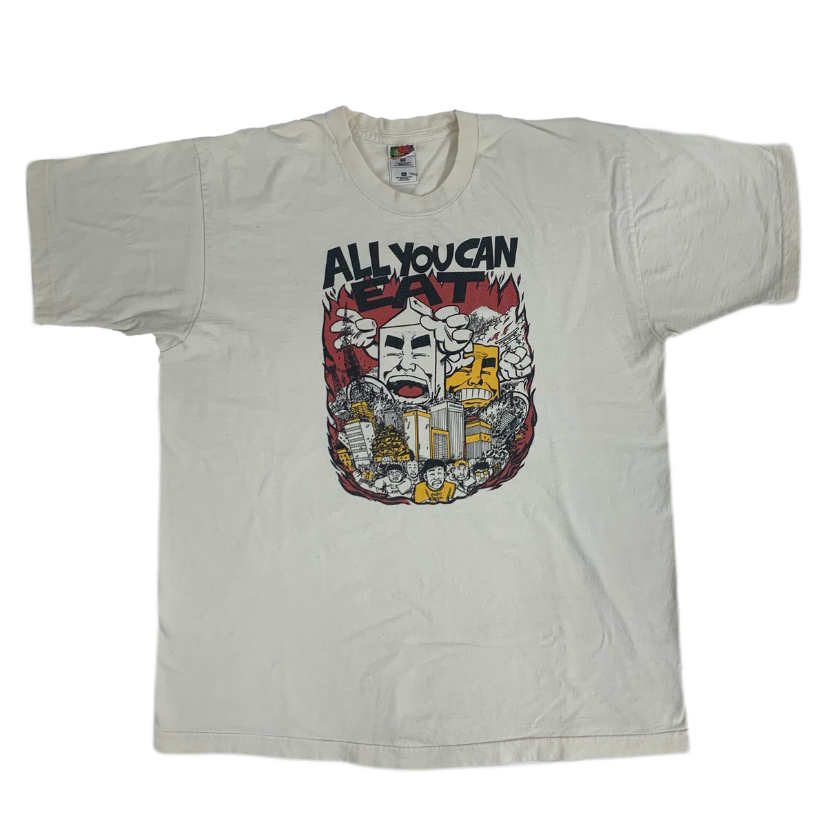 Vintage Milk And Cheese &quot;ALL YOU CAN EAT&quot; T-Shirt