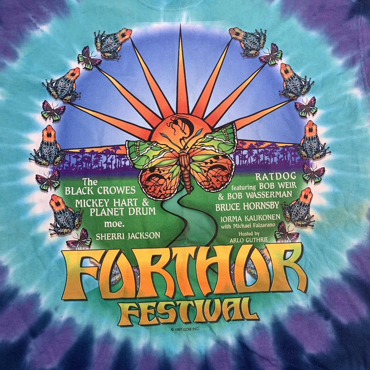 Vintage Furthur Festival &quot;1997&quot; T-SHIRT