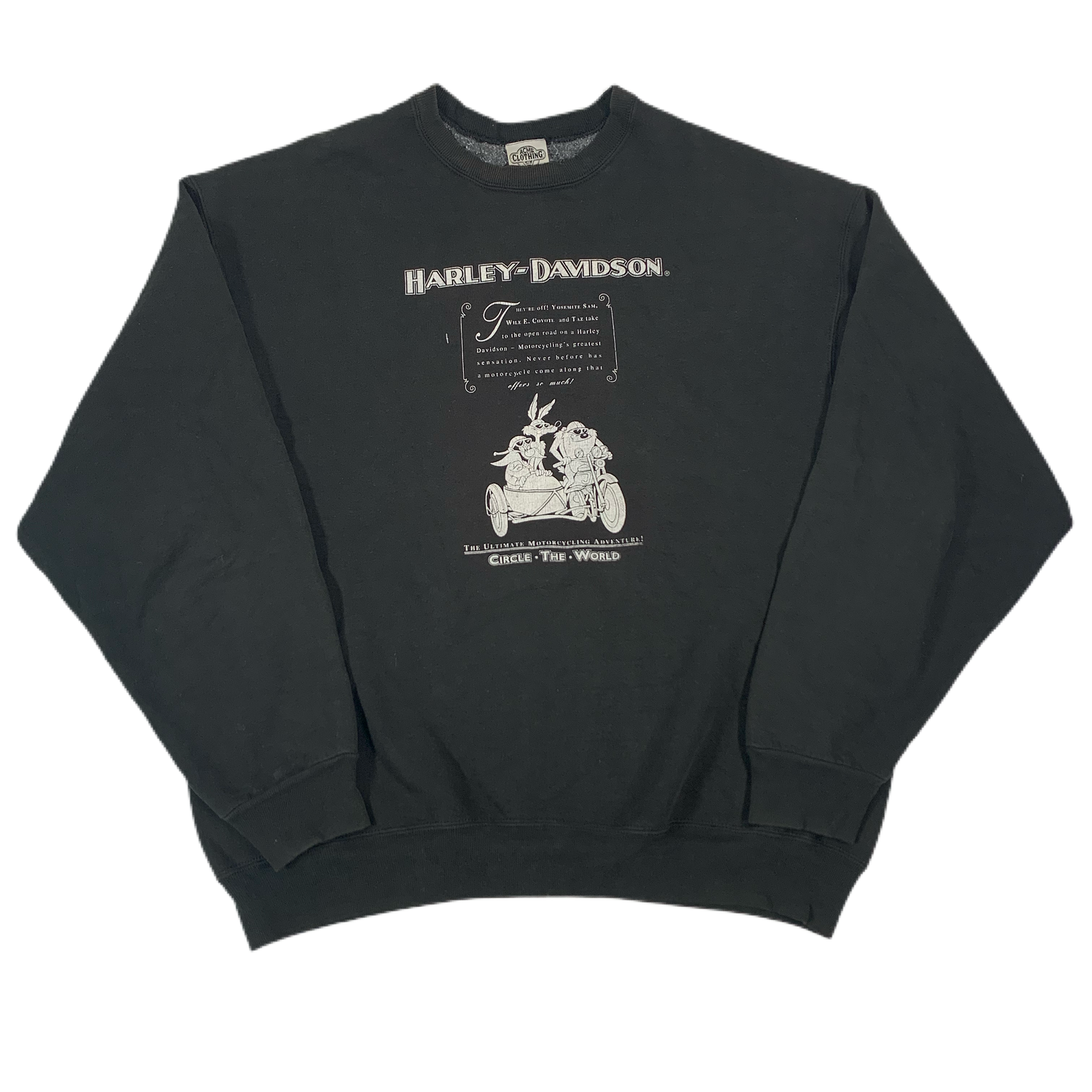 Vintage Harley-Davidson “Looney Tunes” Crewneck Sweatshirt - jointcustodydc