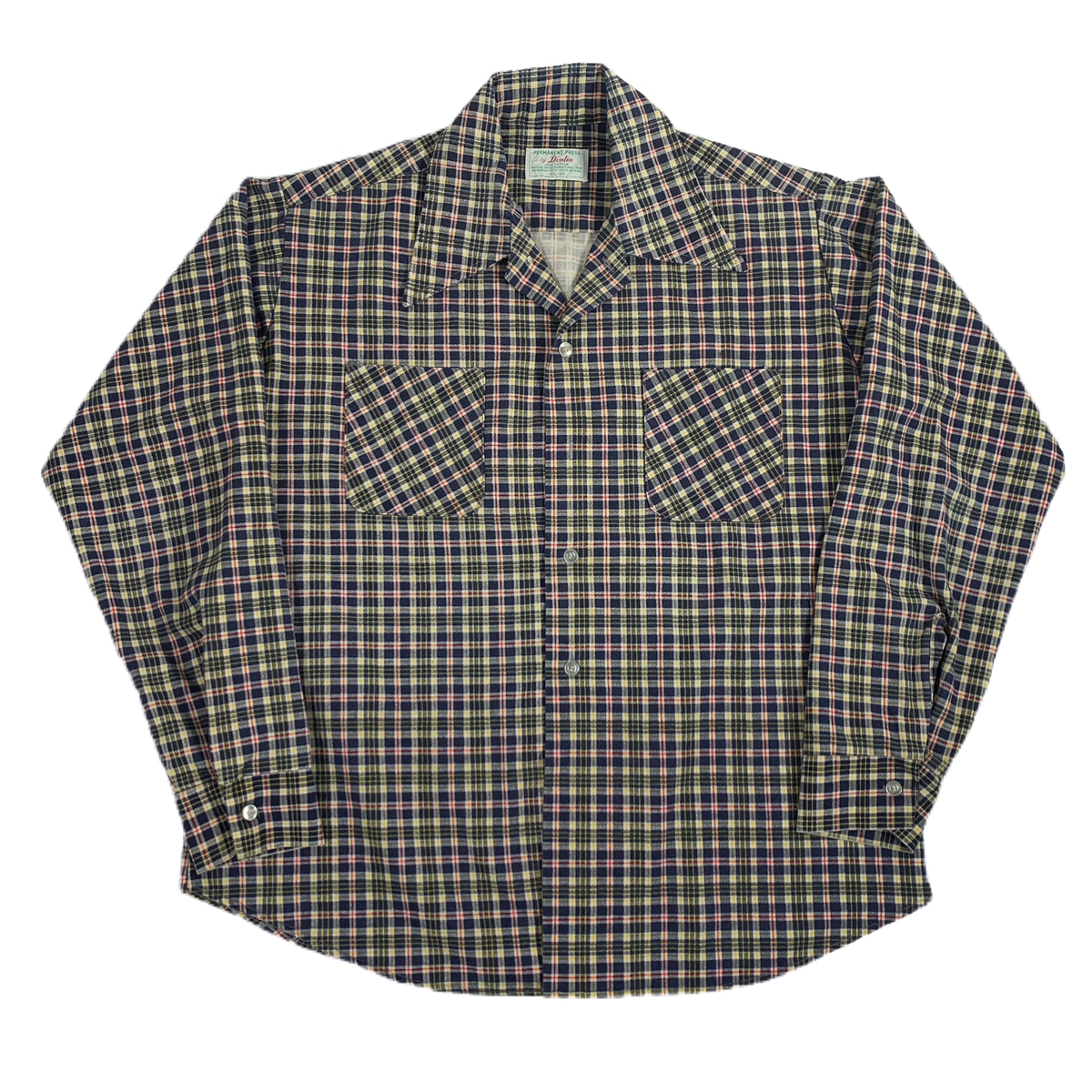 Vintage Donlin Open Collar “Permanent Press” Shirt - jointcustodydc