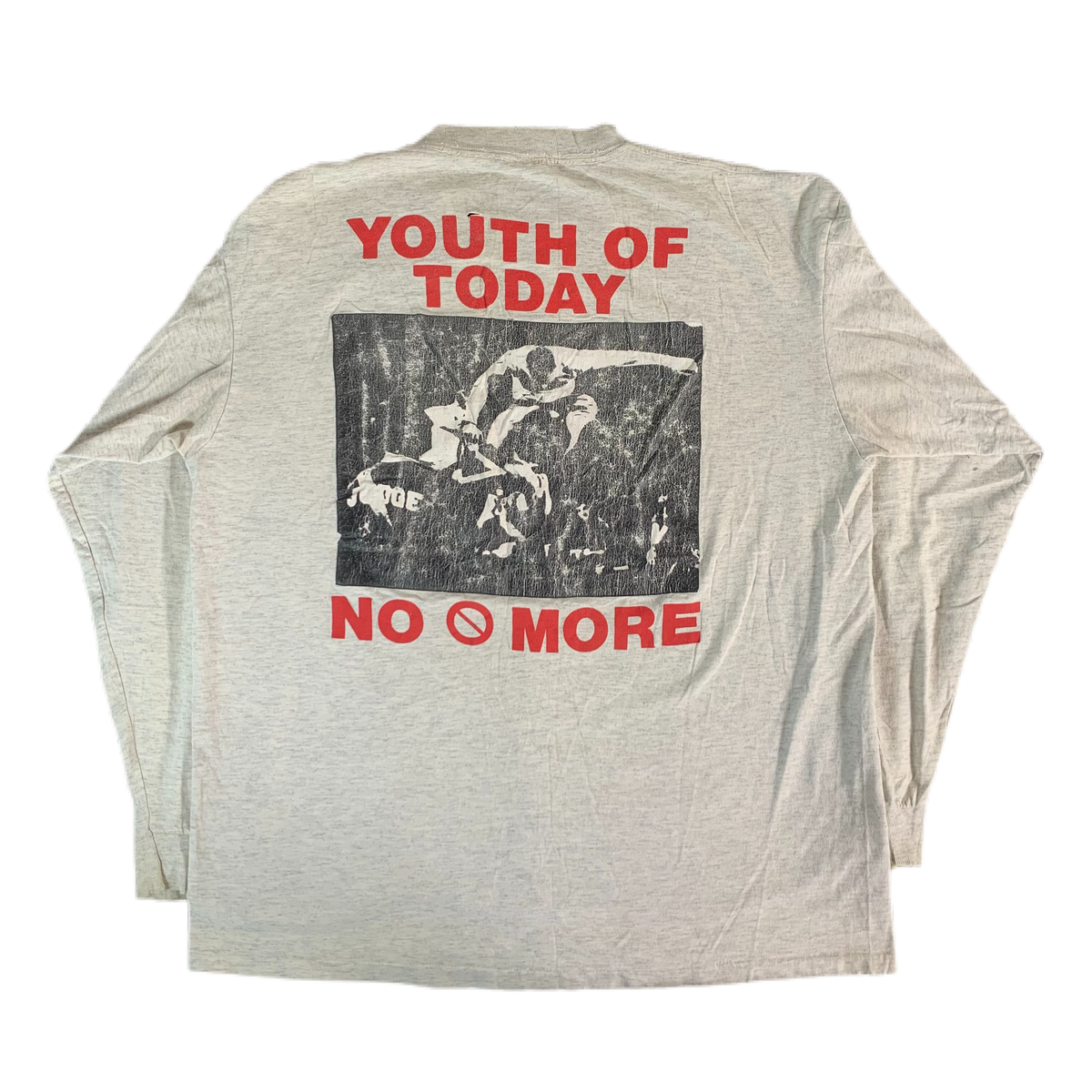 Vintage Youth Of Today &quot;Go Vegetarian&quot; Revelation Records Long Sleeve Shirt