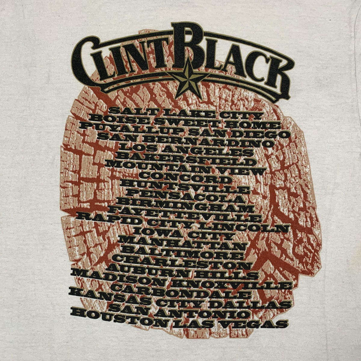 Vintage Clint Black “1993” Tour T-Shirt - jointcustodydc