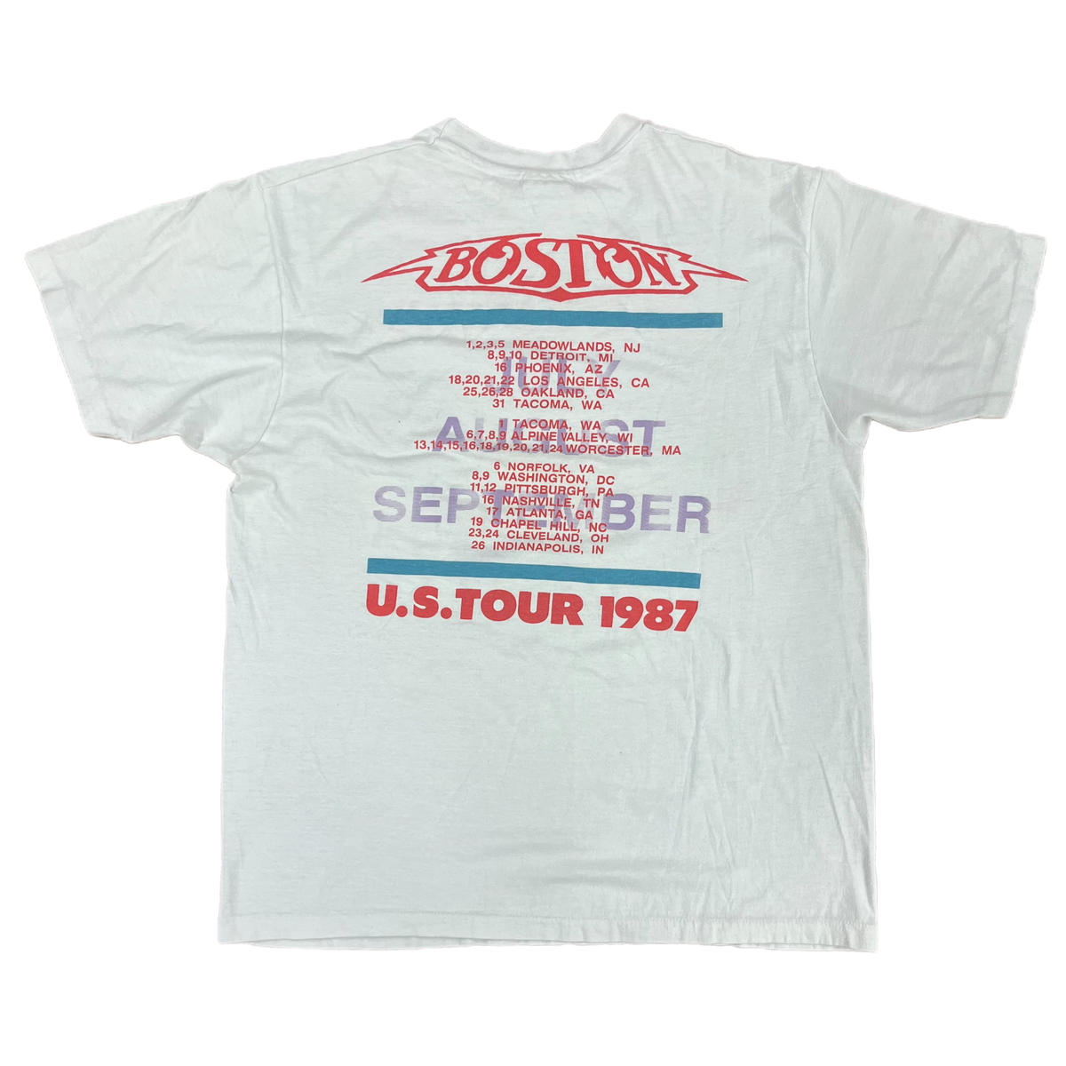 Vintage Boston &quot;US&quot; Tour T-Shirt