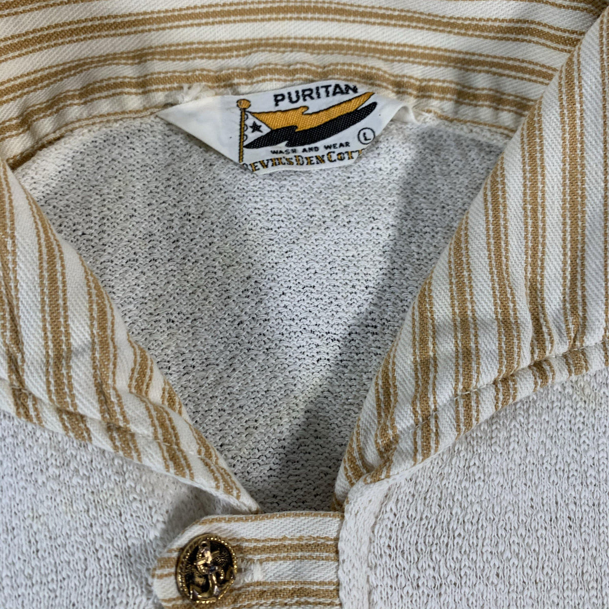 Vintage Puritan “Terry Cloth” Polo Shirt - jointcustodydc