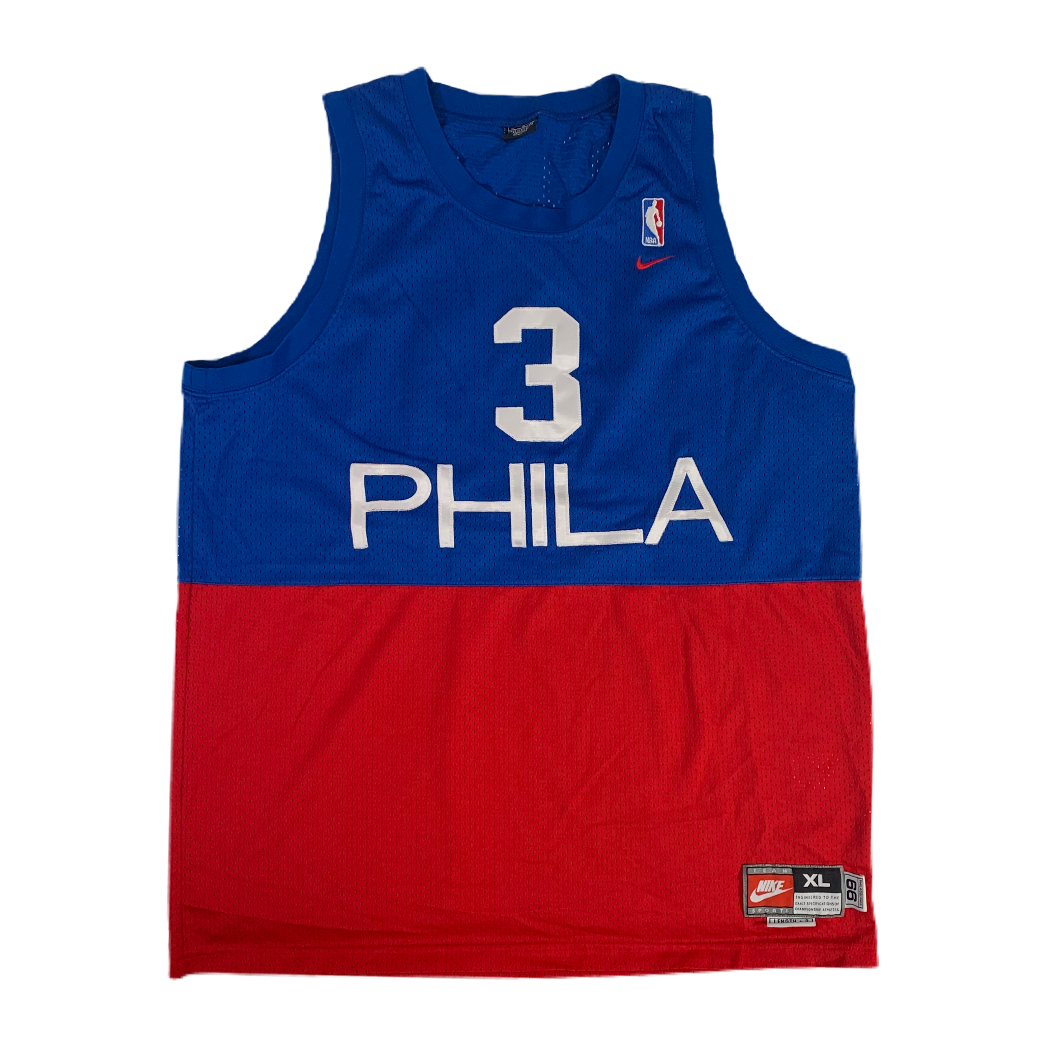 Philadelphia 76ers Sixers #3 Iverson Champion basketball jersey