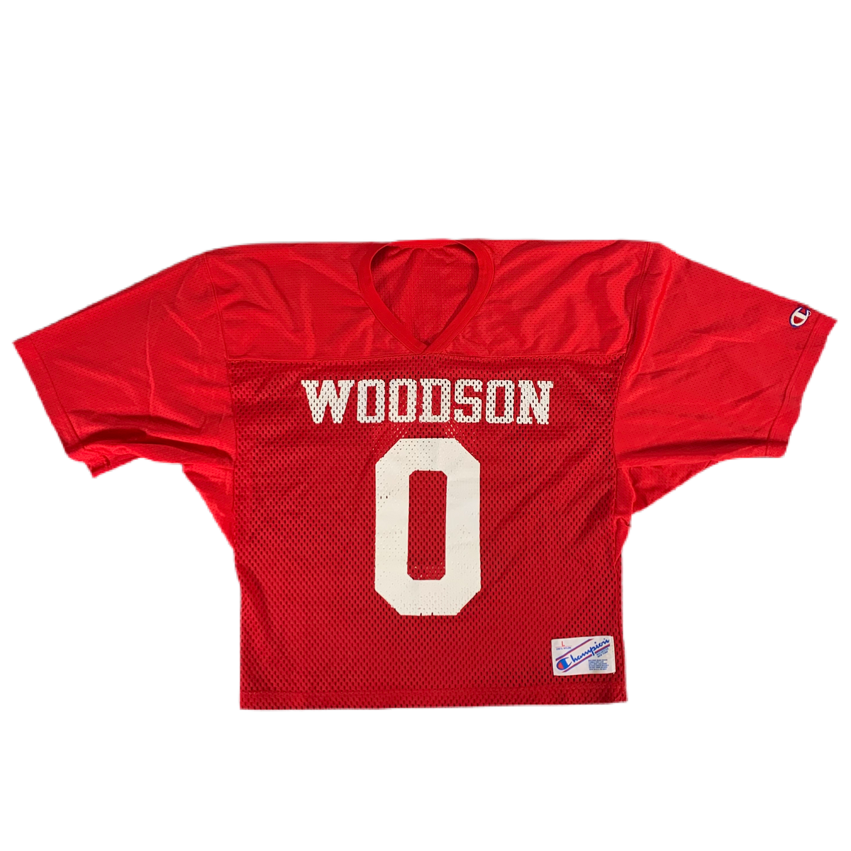 Vintage Champion &quot;Woodson&quot; #0 Football Jersey