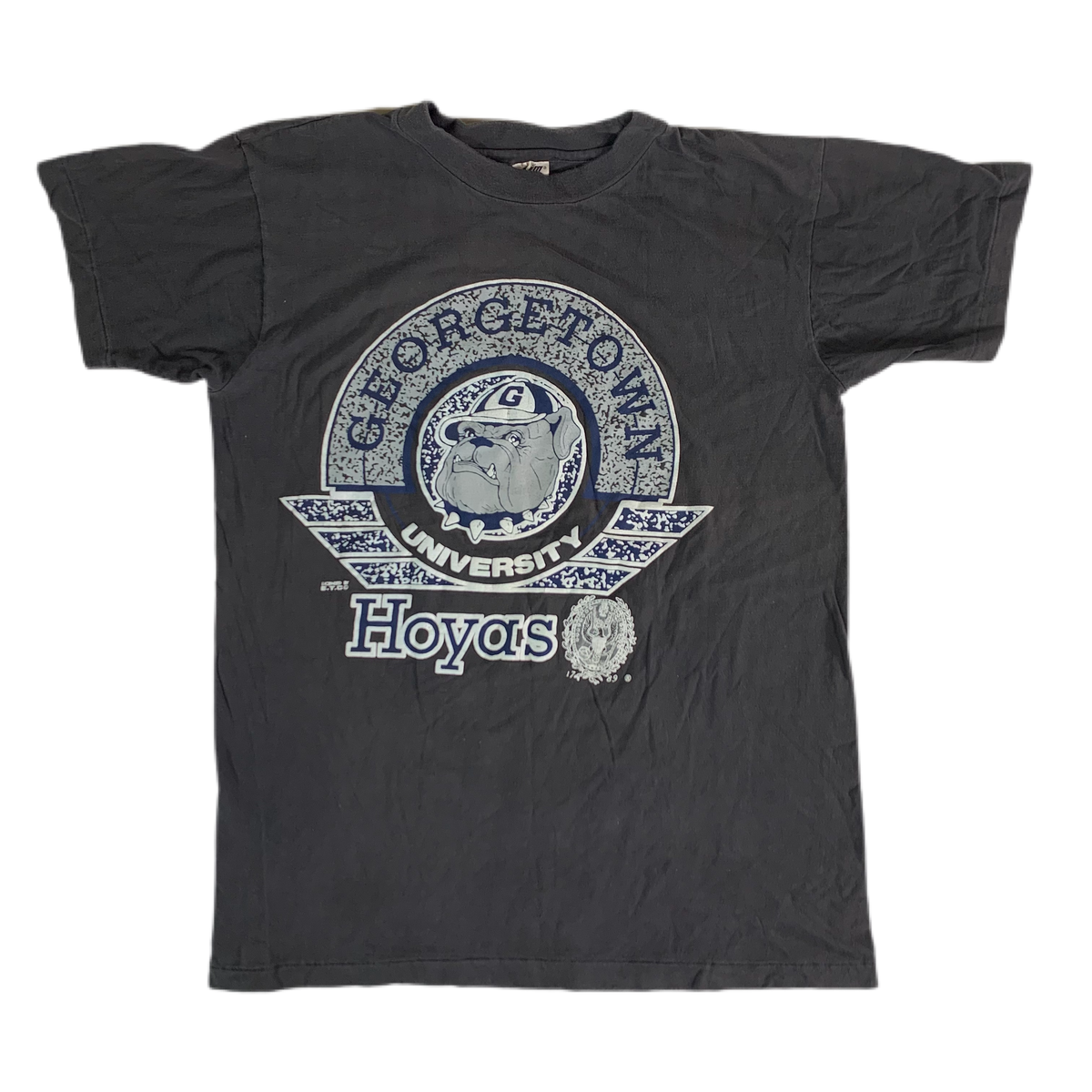 Vintage Georgetown Hoyas &quot;Puffy Ink&quot; T-Shirt