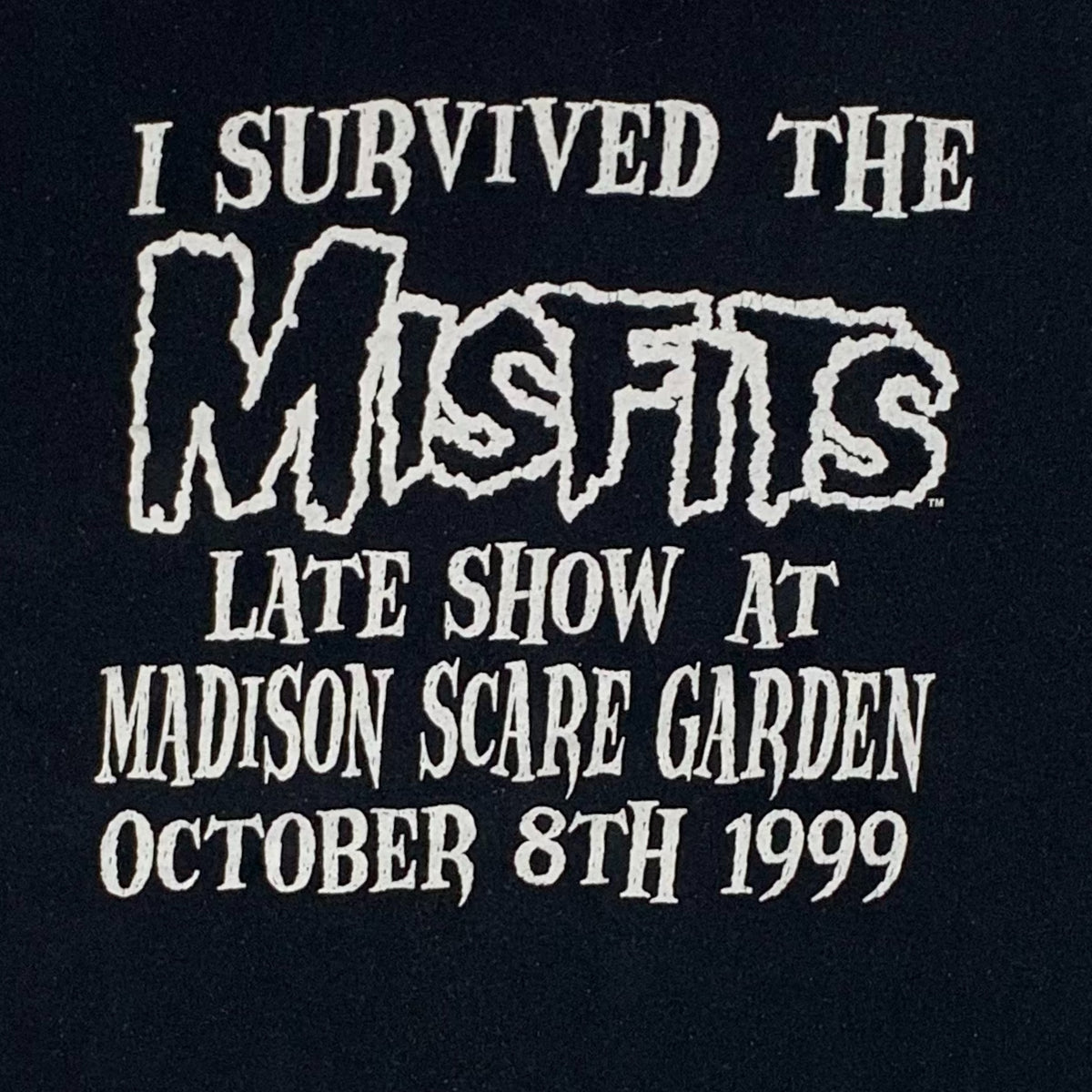 Vintage The Misfits &quot;Madison Square Garden&quot; T-Shirt