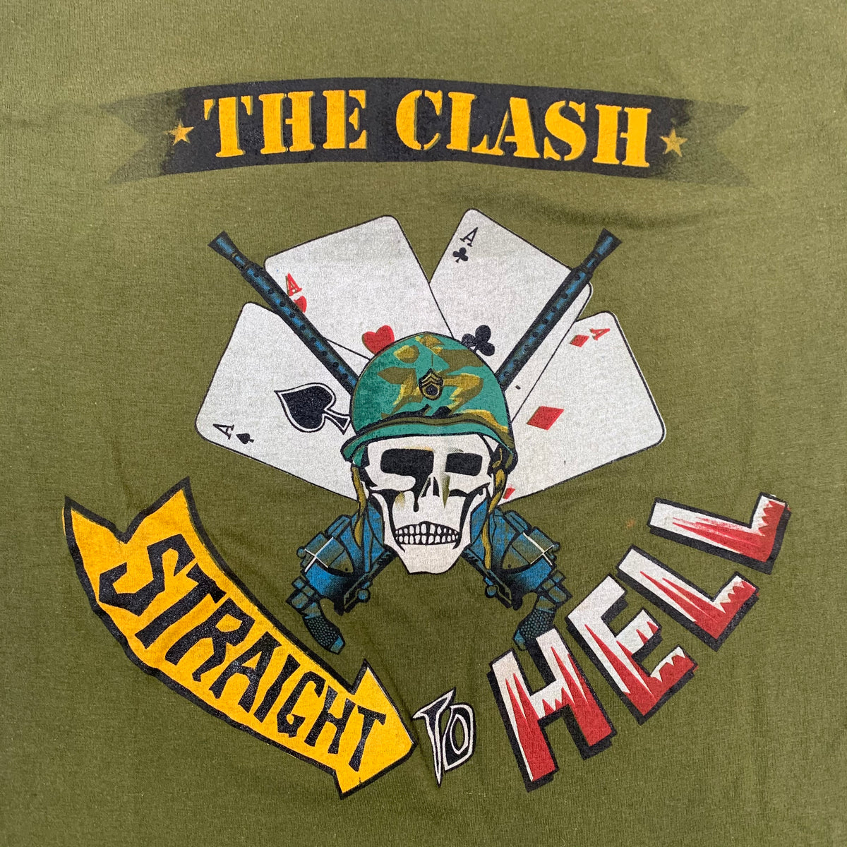 Vintage The Clash &quot;Straight To Hell&quot; T-Shirt
