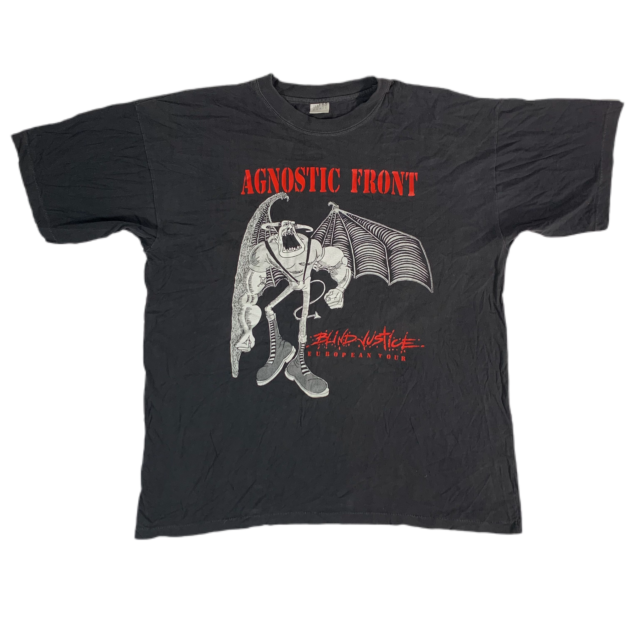 Vintage Agnostic Front "Blind Justice" T-Shirt - jointcustodydc