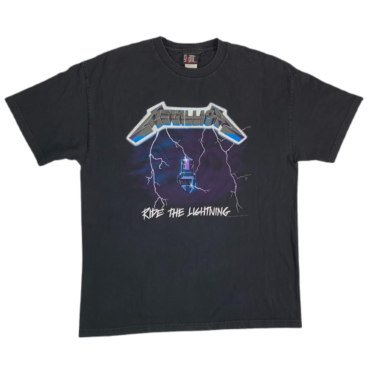 Vintage Metallica &quot;Ride The Lightning&quot; T-Shirt