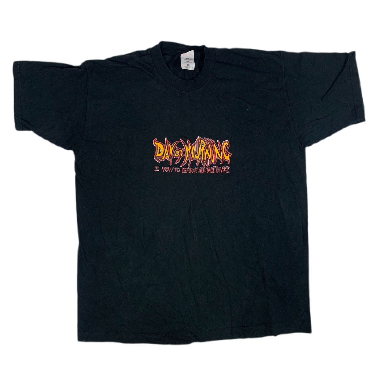 Vintage Day Of Mourning &quot;Upheaval Records&quot; T-Shirt