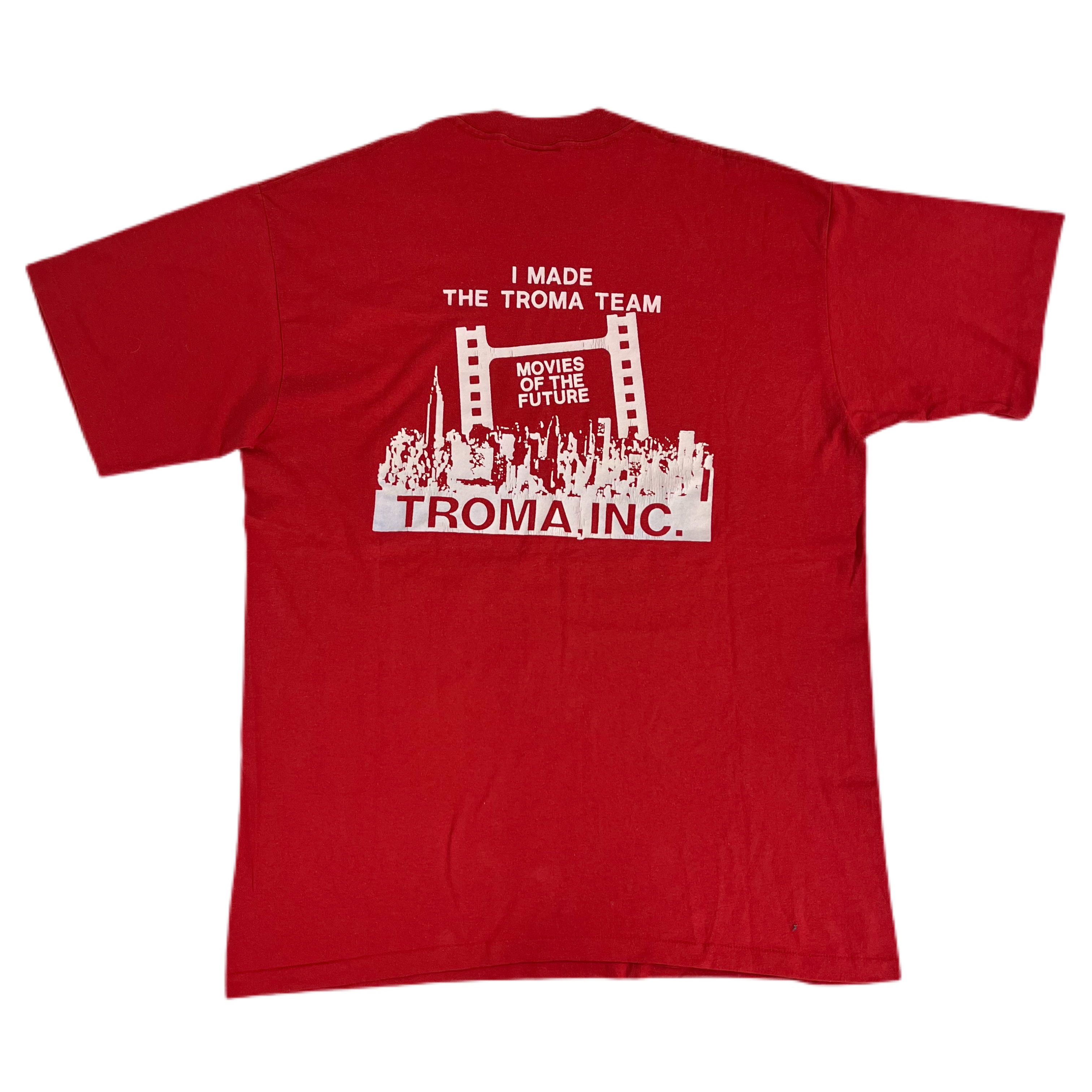  Back to The Future Movie The B Team Red Adult T-Shirt Tee :  Clothing, Shoes & Jewelry