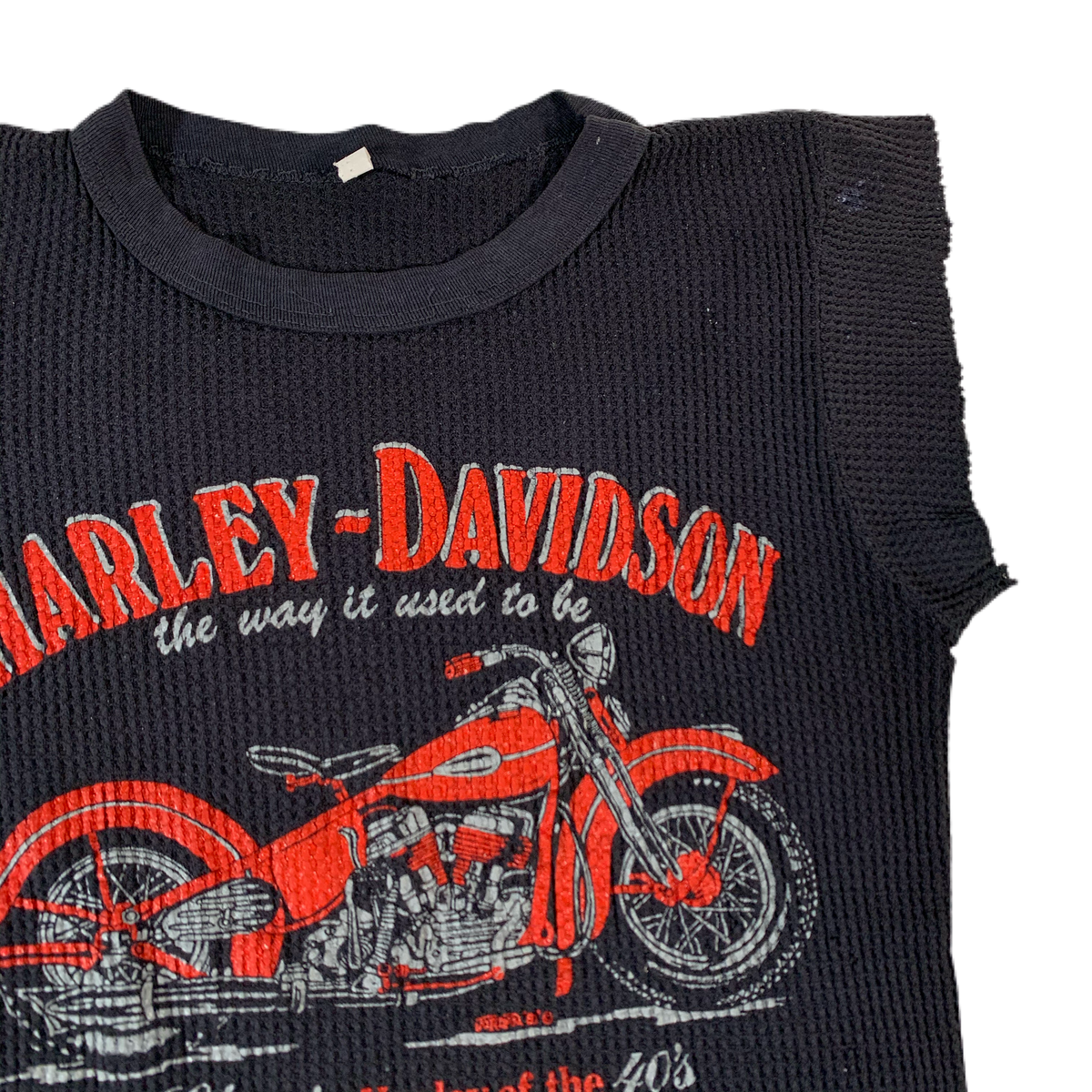 Vintage Harley-Davidson “The Way It Used To Be” Thermal Shirt - jointcustodydc
