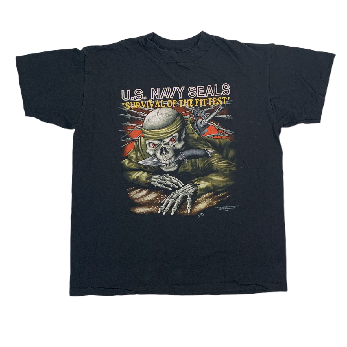 Vintage Navy Seals &quot;CMJ Texas&quot; T-Shirt - jointcustodydc