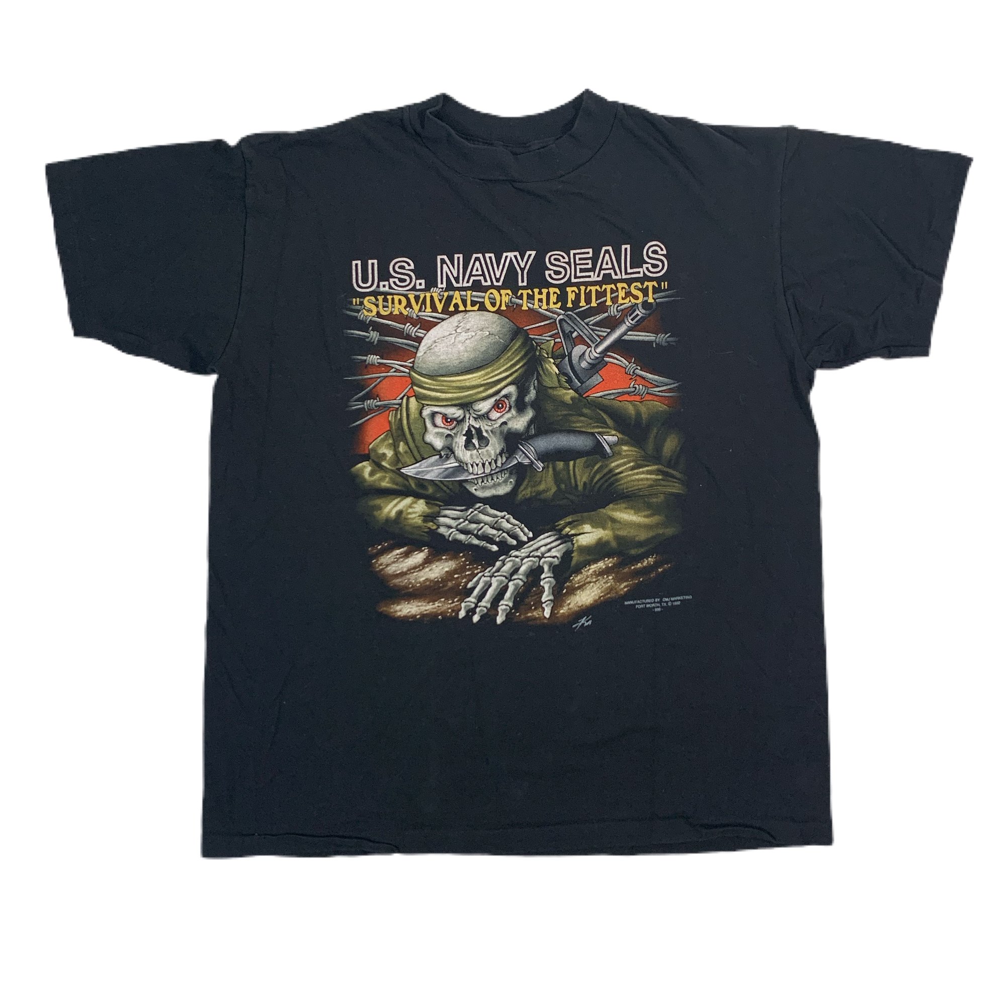 Vintage Navy Seals "CMJ Texas" T-Shirt - jointcustodydc