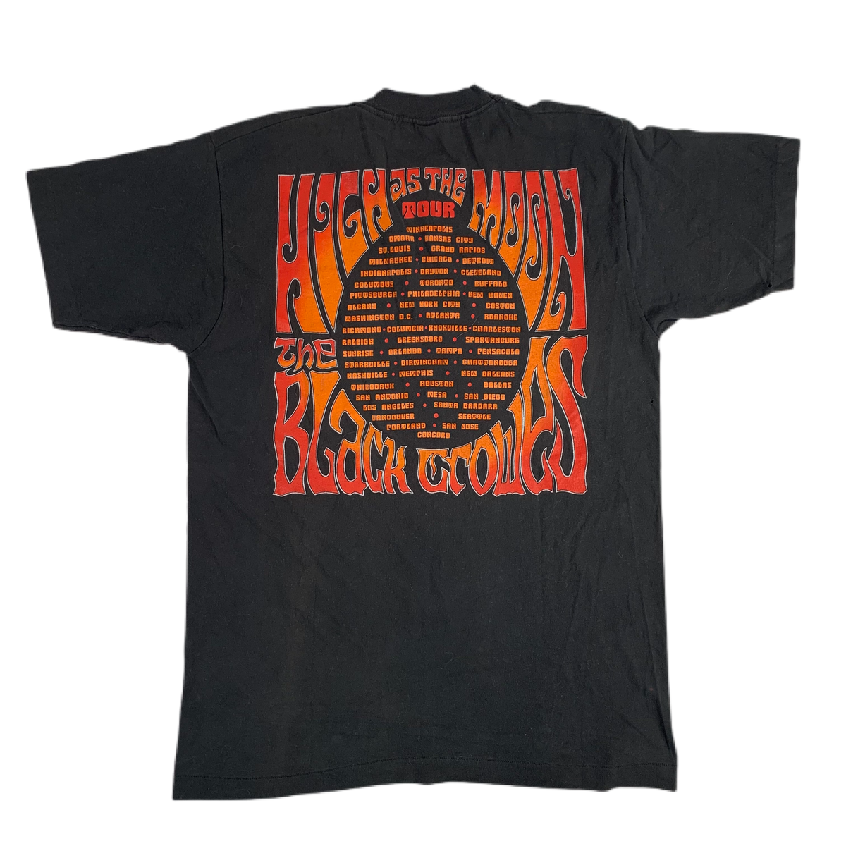 Vintage Black Crowes &quot;High As The Moon&quot; T-Shirt