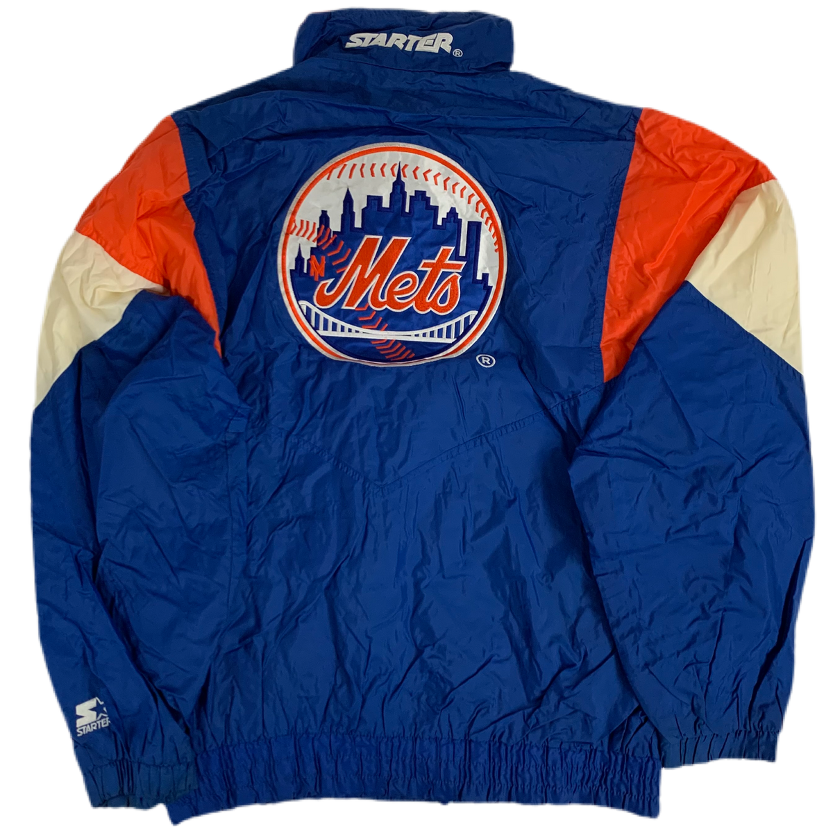 Vintage New York Mets &quot;Starter&quot; Color Block Windbreaker Jacket