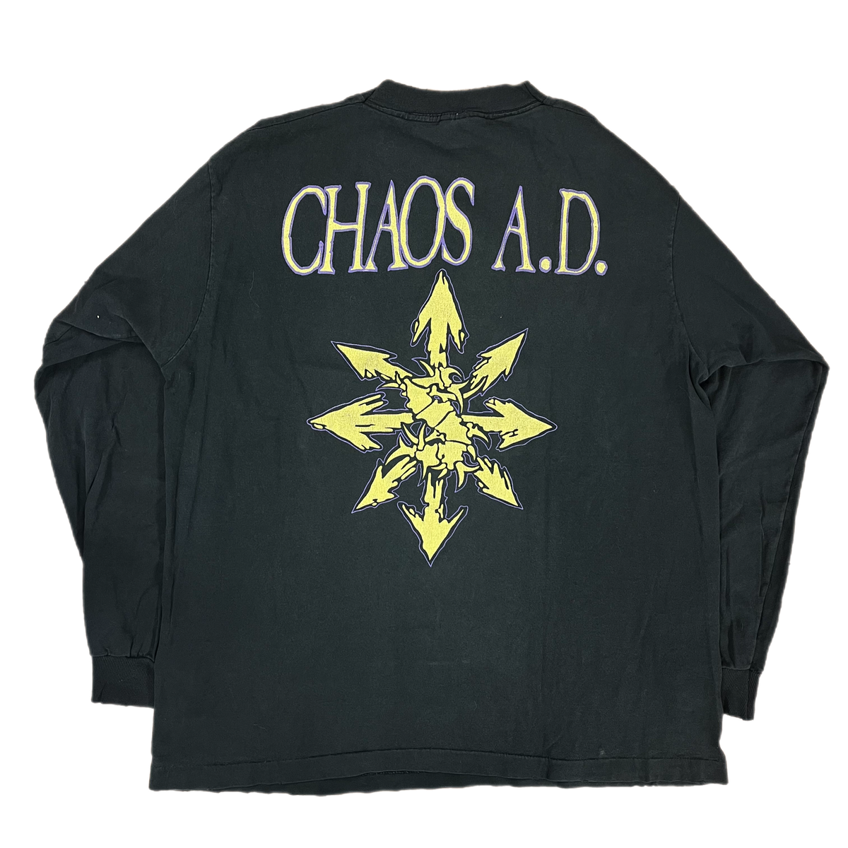 Vintage Sepultura &quot;Chaos A.D.&quot; US Tour Long Sleeve Shirt