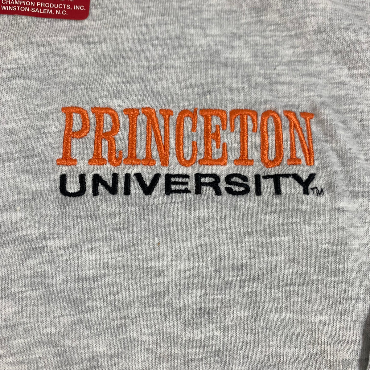 Vintage Princeton Champion &quot;Embroidered&quot; Long Sleeve Shirt